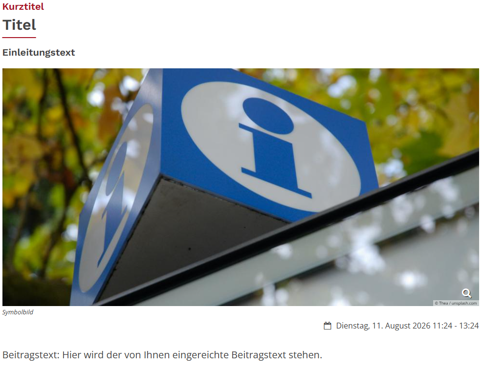 Homepage Veranstaltung lang