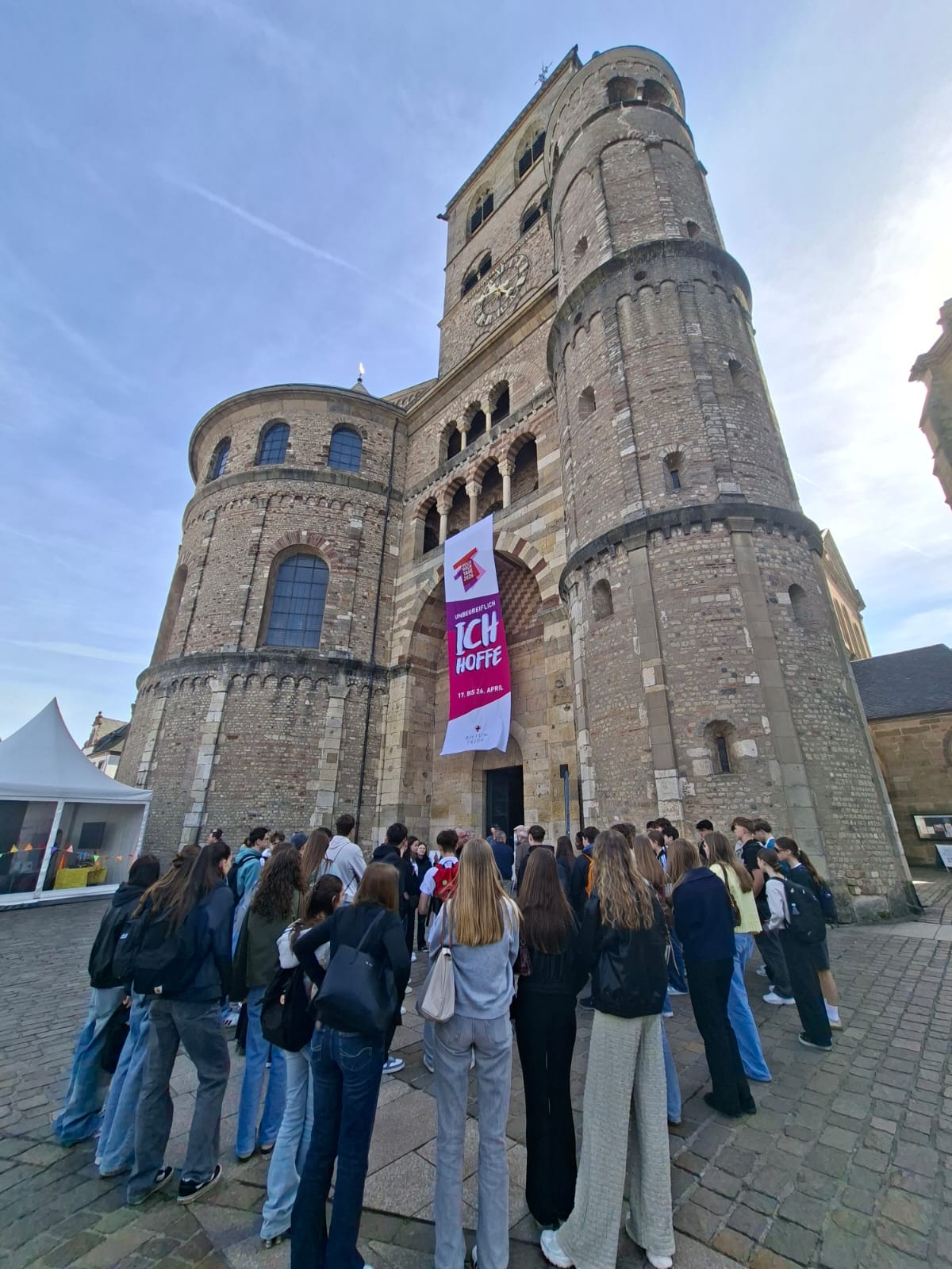 Tag der Firmlinge in Trier (c) Pastoraler Raum Mayen Tag der Firmlinge in Trier