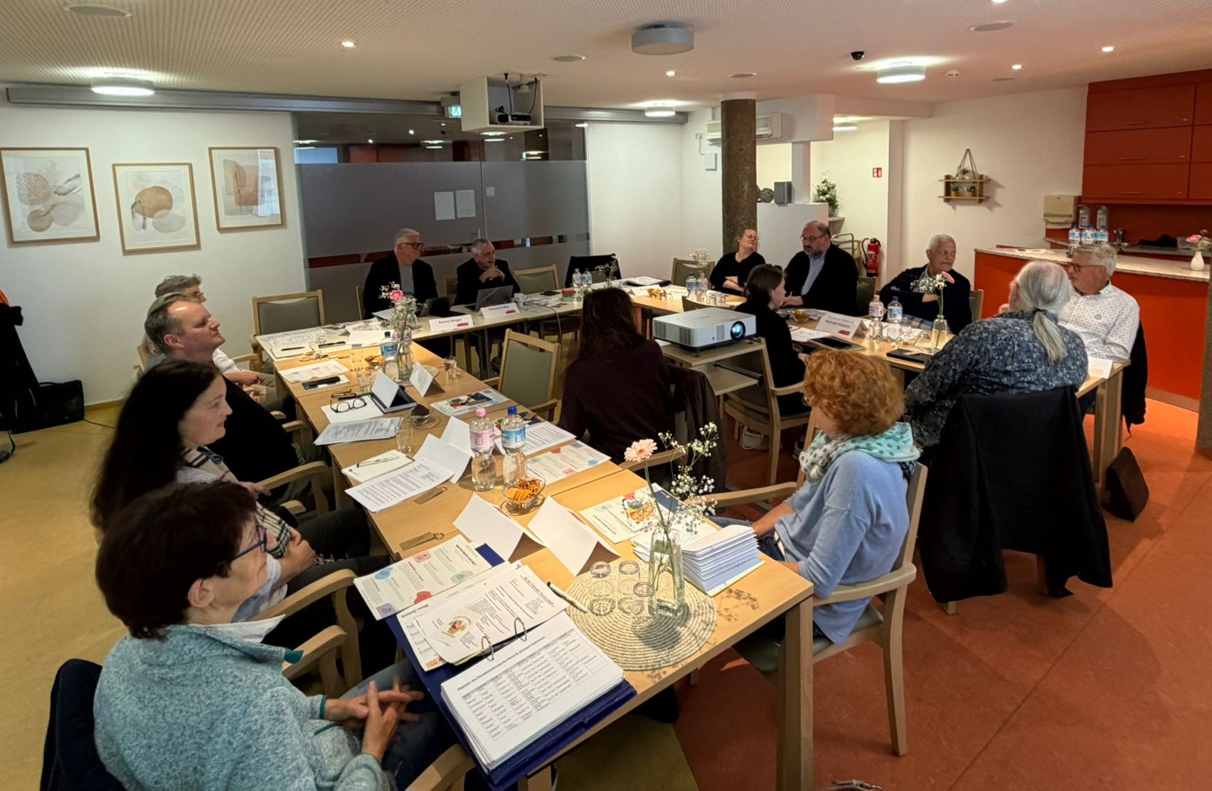 Blick in die konstituierende Sitzung (c) Pastoraler Raum Mayen Blick in die konstituierende Sitzung