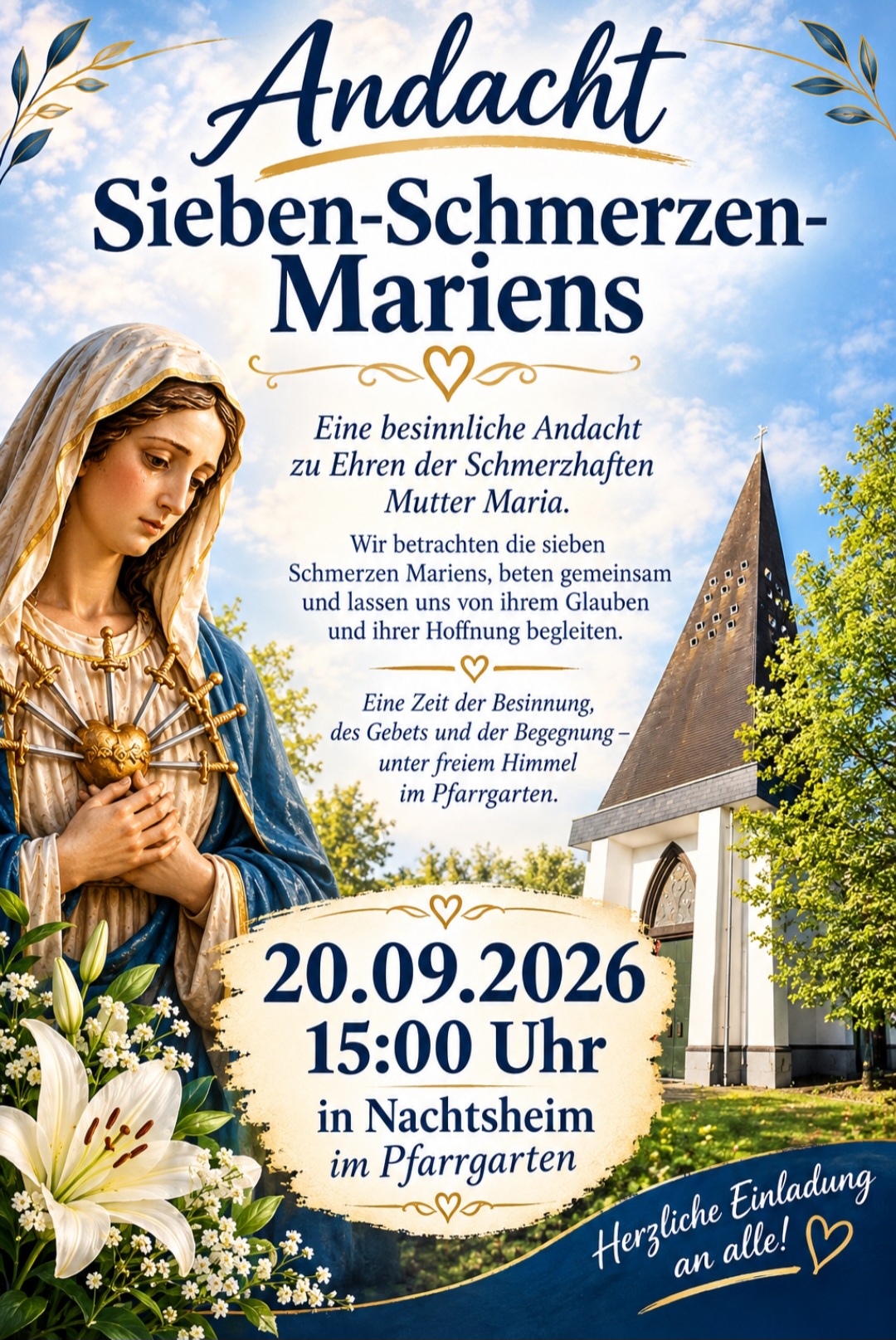 Andacht 7 Schmerzen Marien