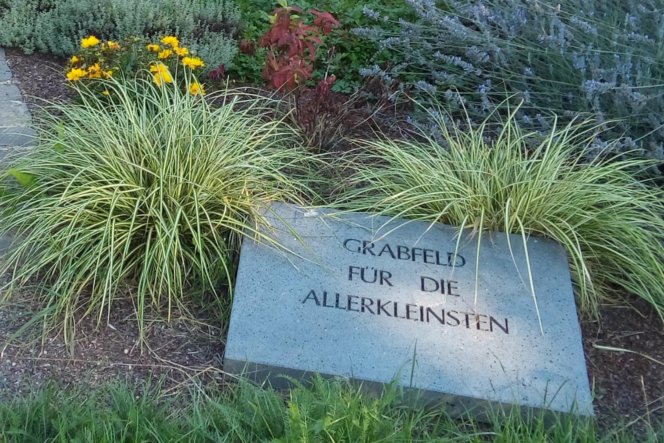 Grabfeld für die Allerkleinsten auf dem Mayener Hauptfriedhof