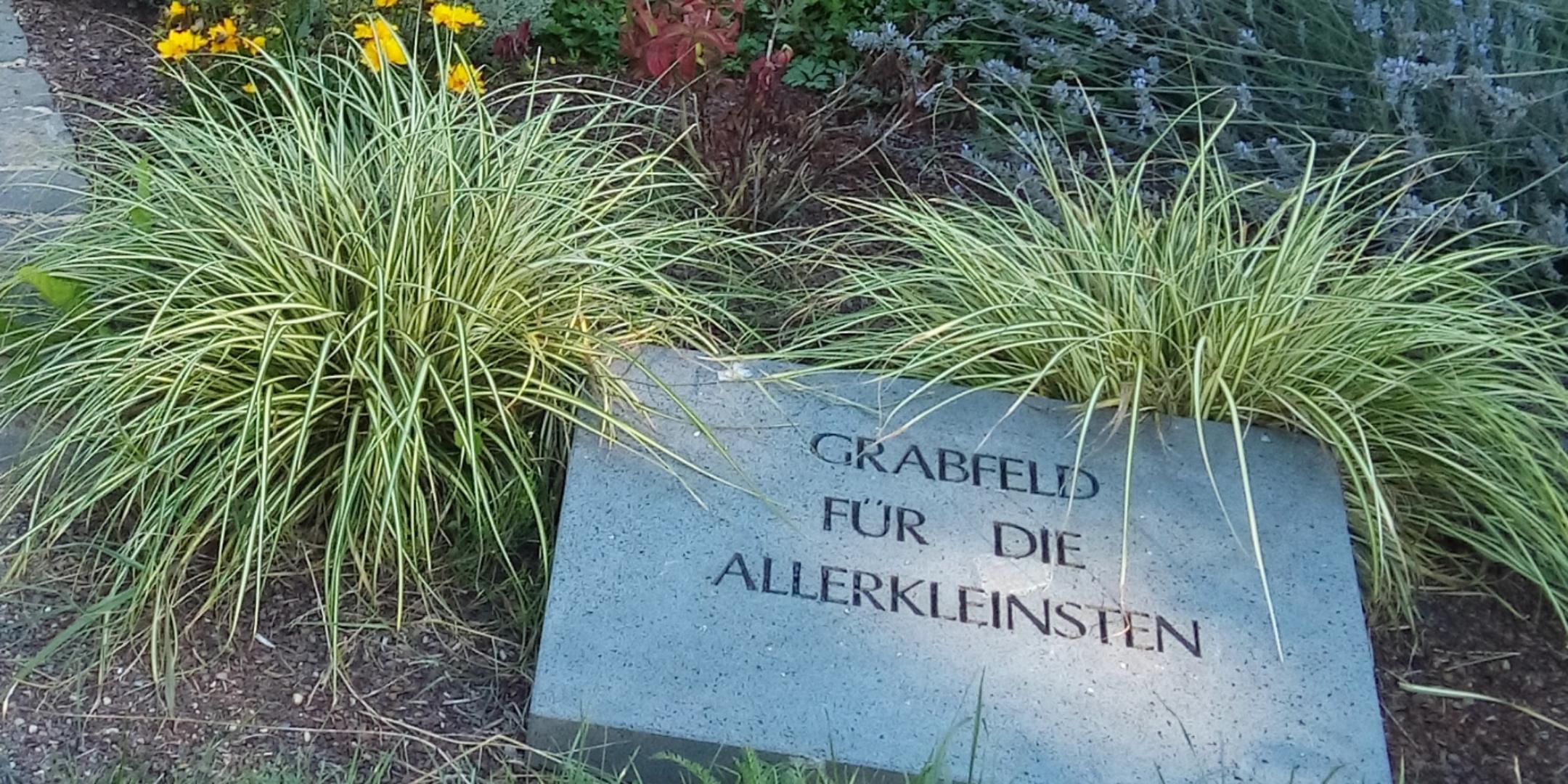 Grabfeld für die Allerkleinsten auf dem Mayener Hauptfriedhof