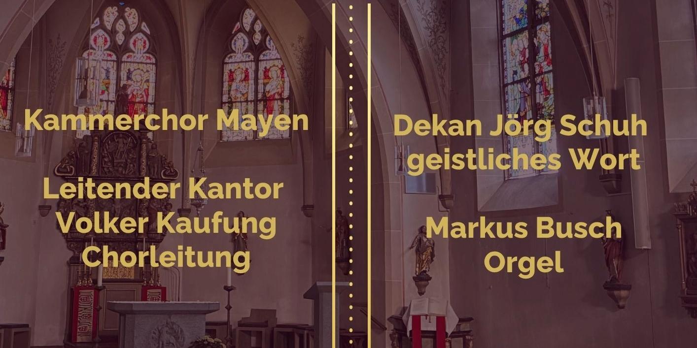 Abendlob mit Kammerchor