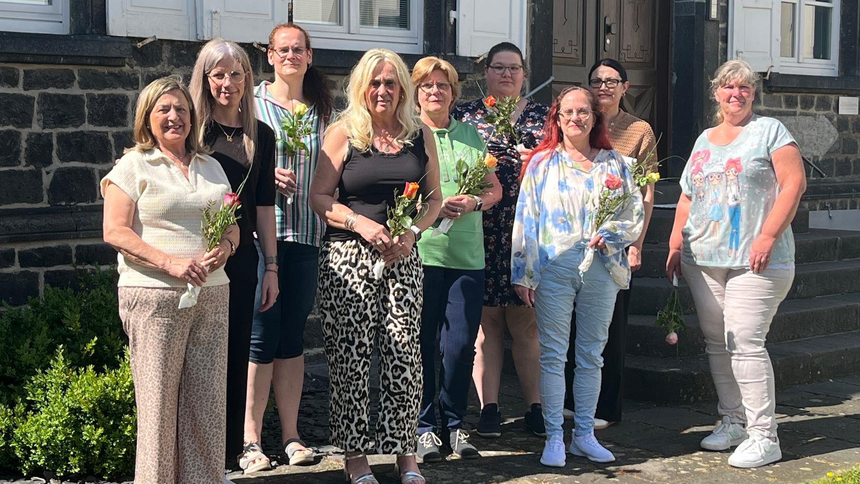 Ehrung von Mitarbeitenden