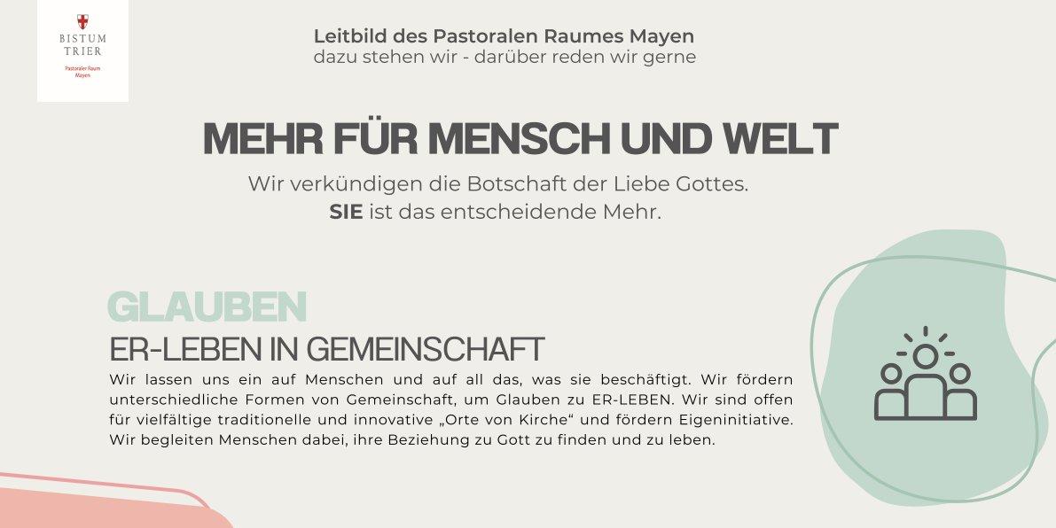 Leitbild des Pastoralen Raums Mayen