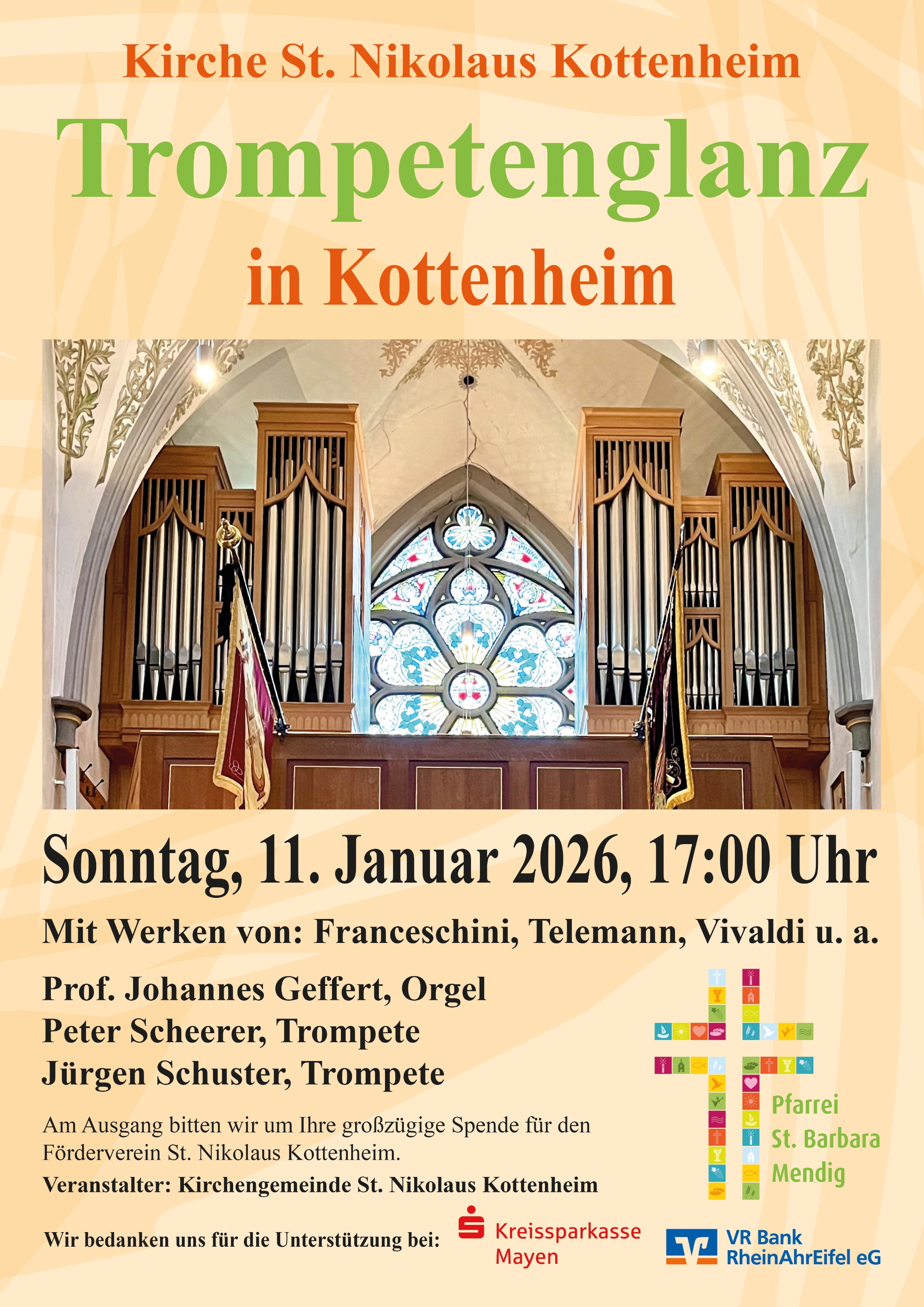 Trompetenkonzert in Kottenheim
