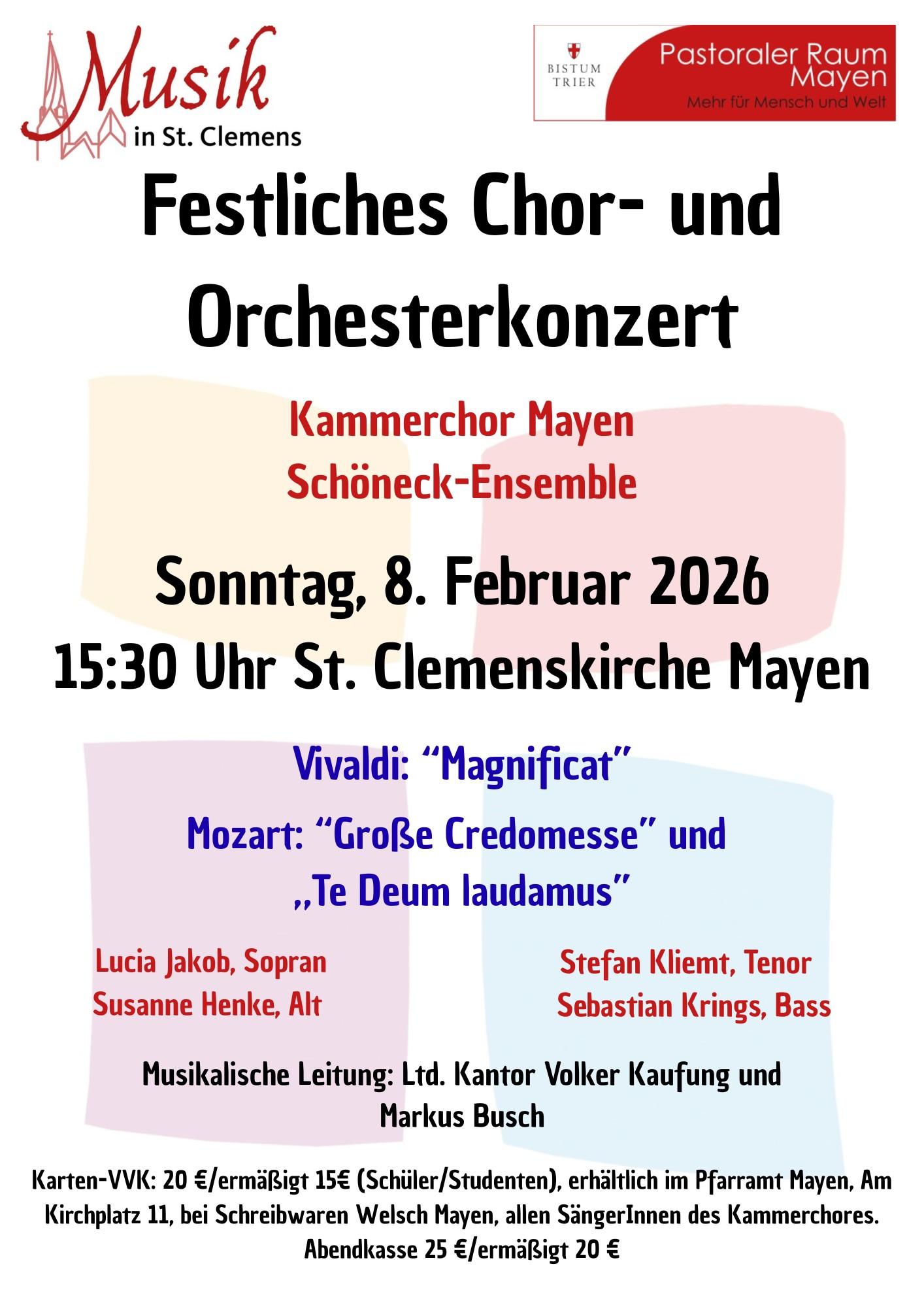 Festliches Chor- und Orchesterkonzert
