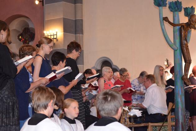 Projektchor Dankeschönabend für Ehrenamtliche 2025