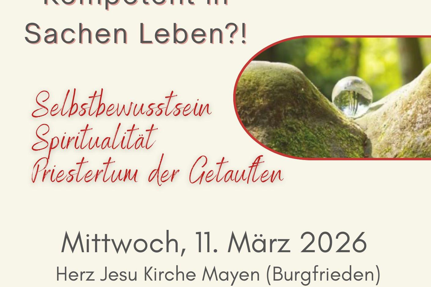 Selbstbewusst Christ:in-Sein