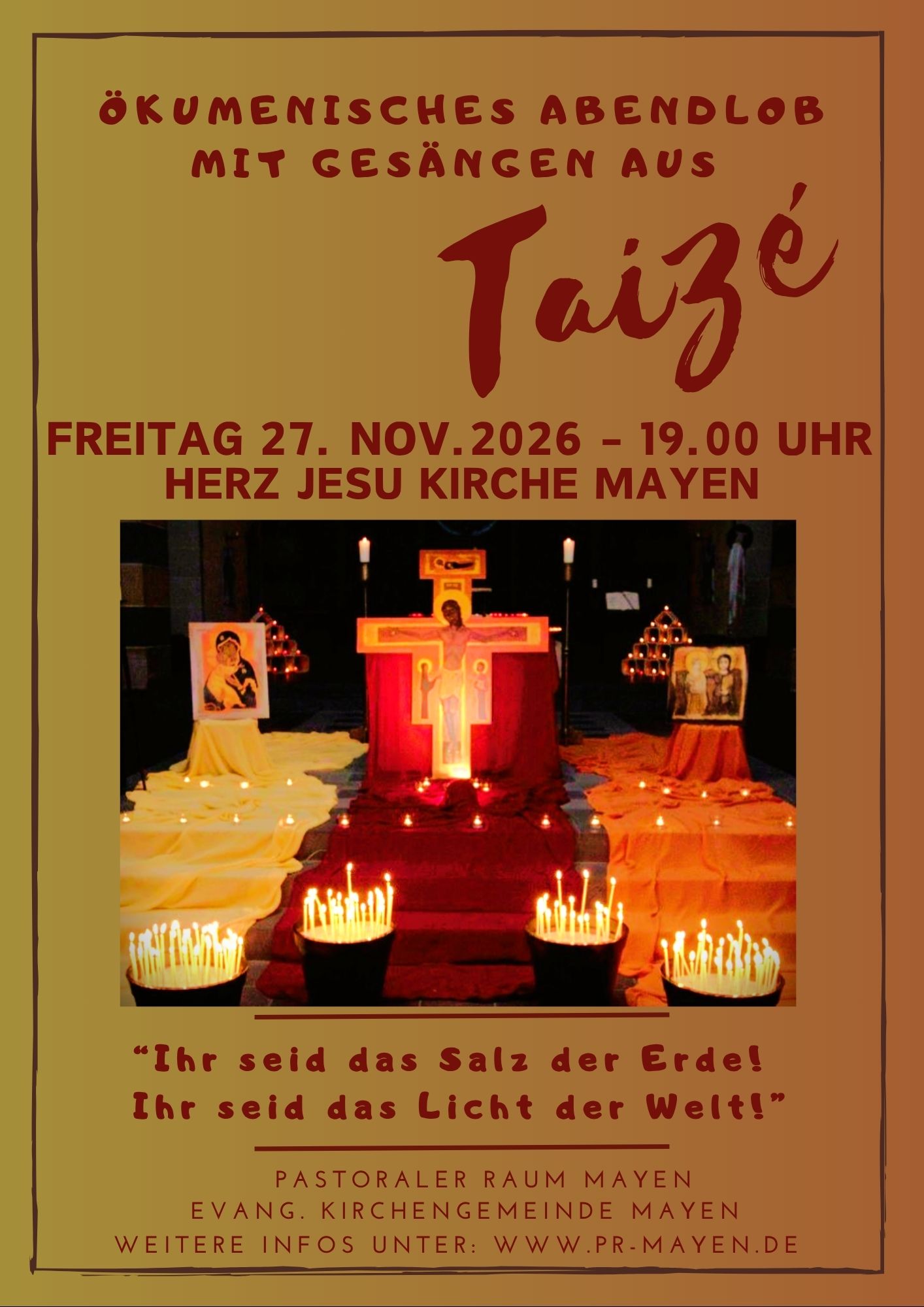 Taizegebet 2026