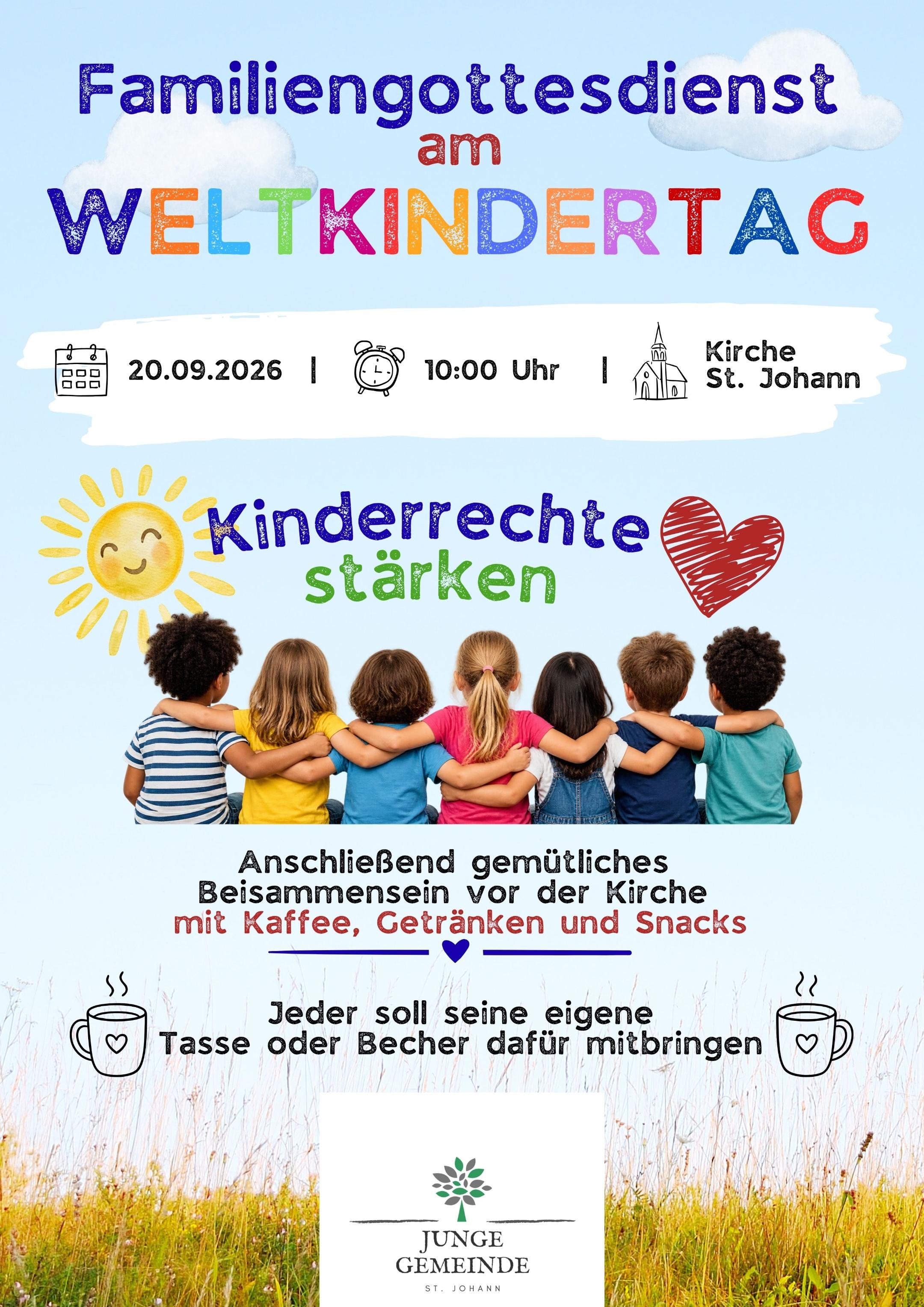 Familiengottesdienst am Weltkindertag