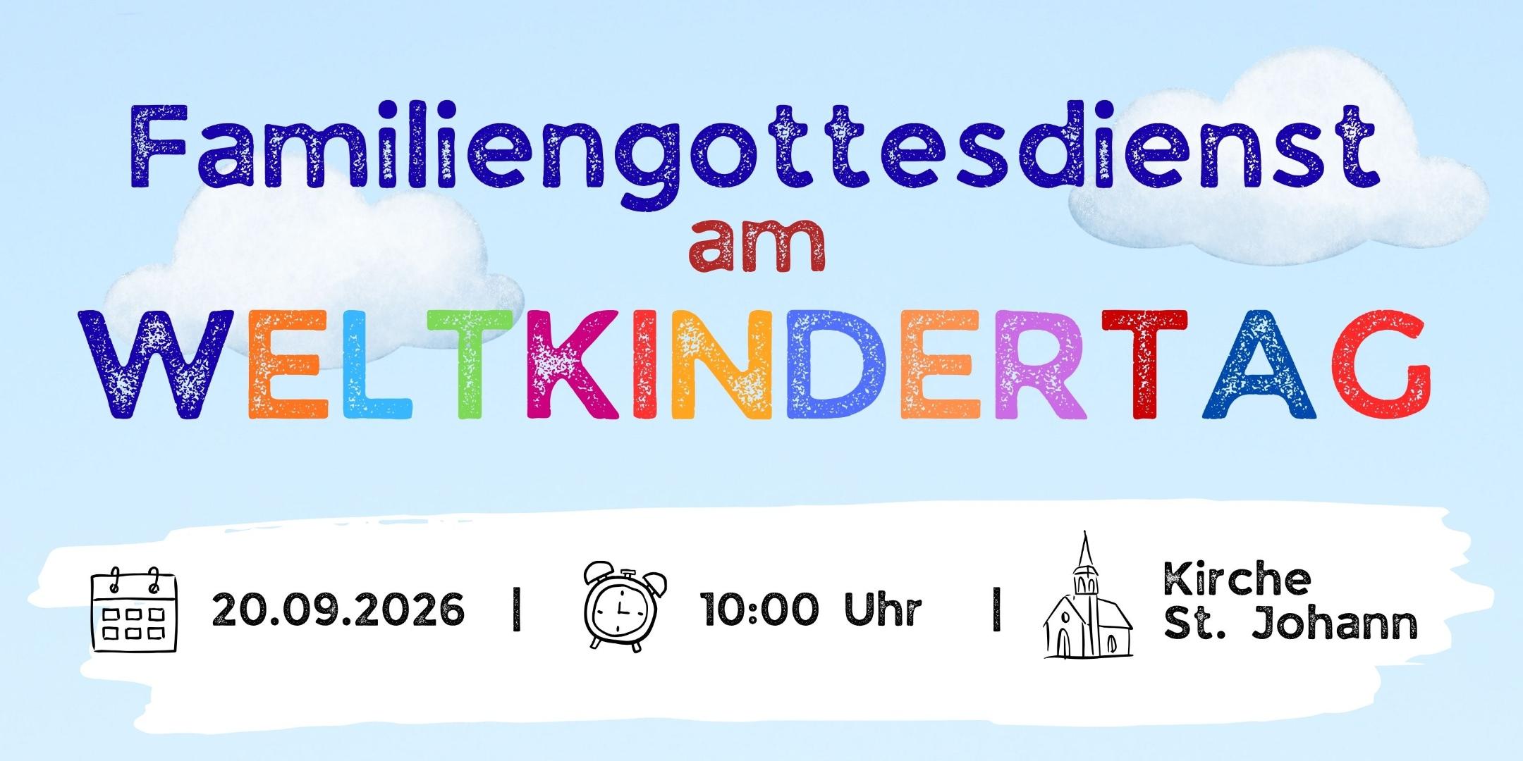 Familiengottesdienst am Weltkindertag