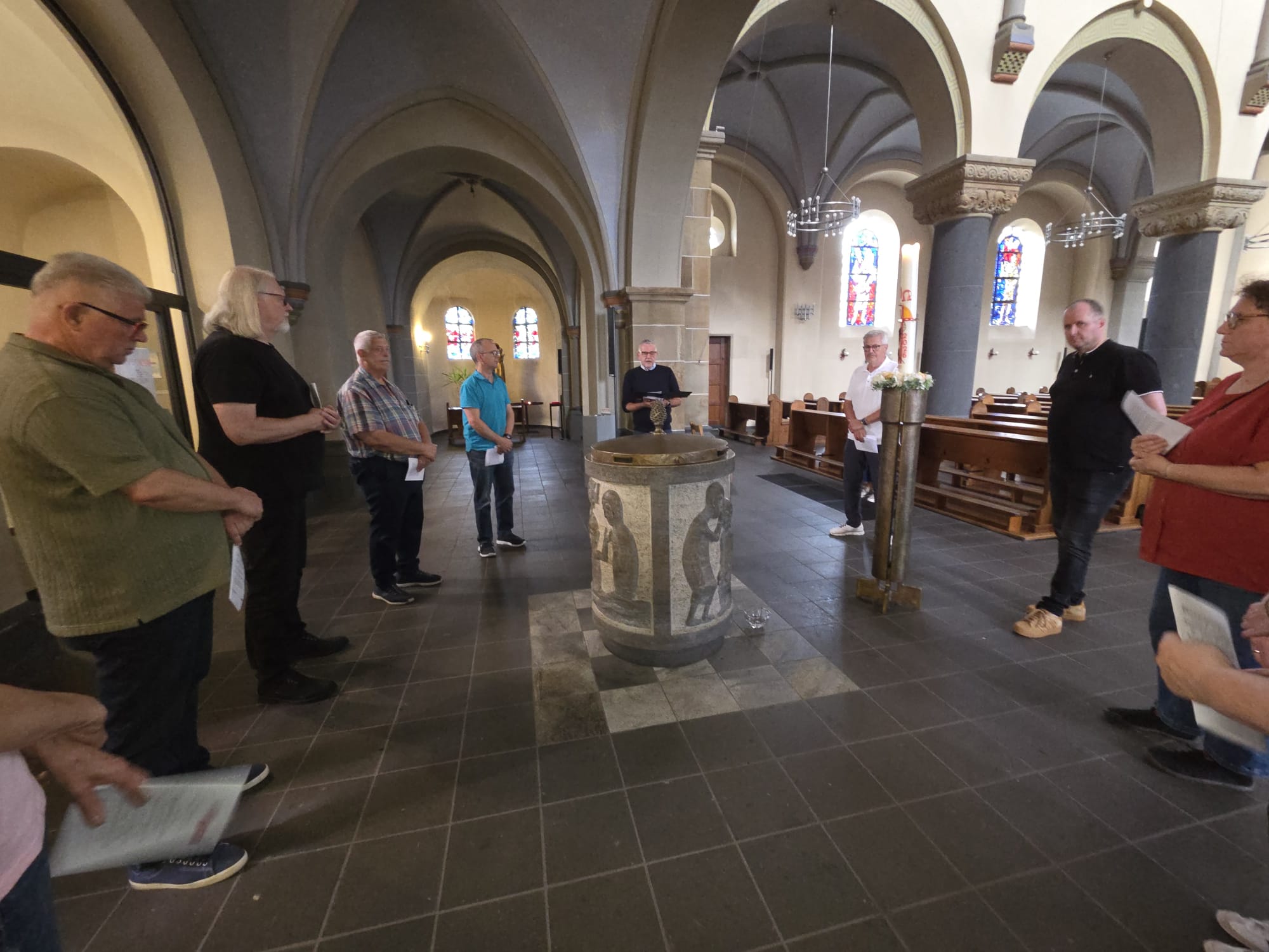 Taufgedächntnis - Klausur Rat des Pastoralen Raums (c) Pastoraler Raum Mayen Taufgedächntnis - Klausur Rat des Pastoralen Raums