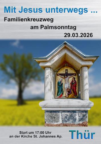 Familienkreuzweg in Thüringen