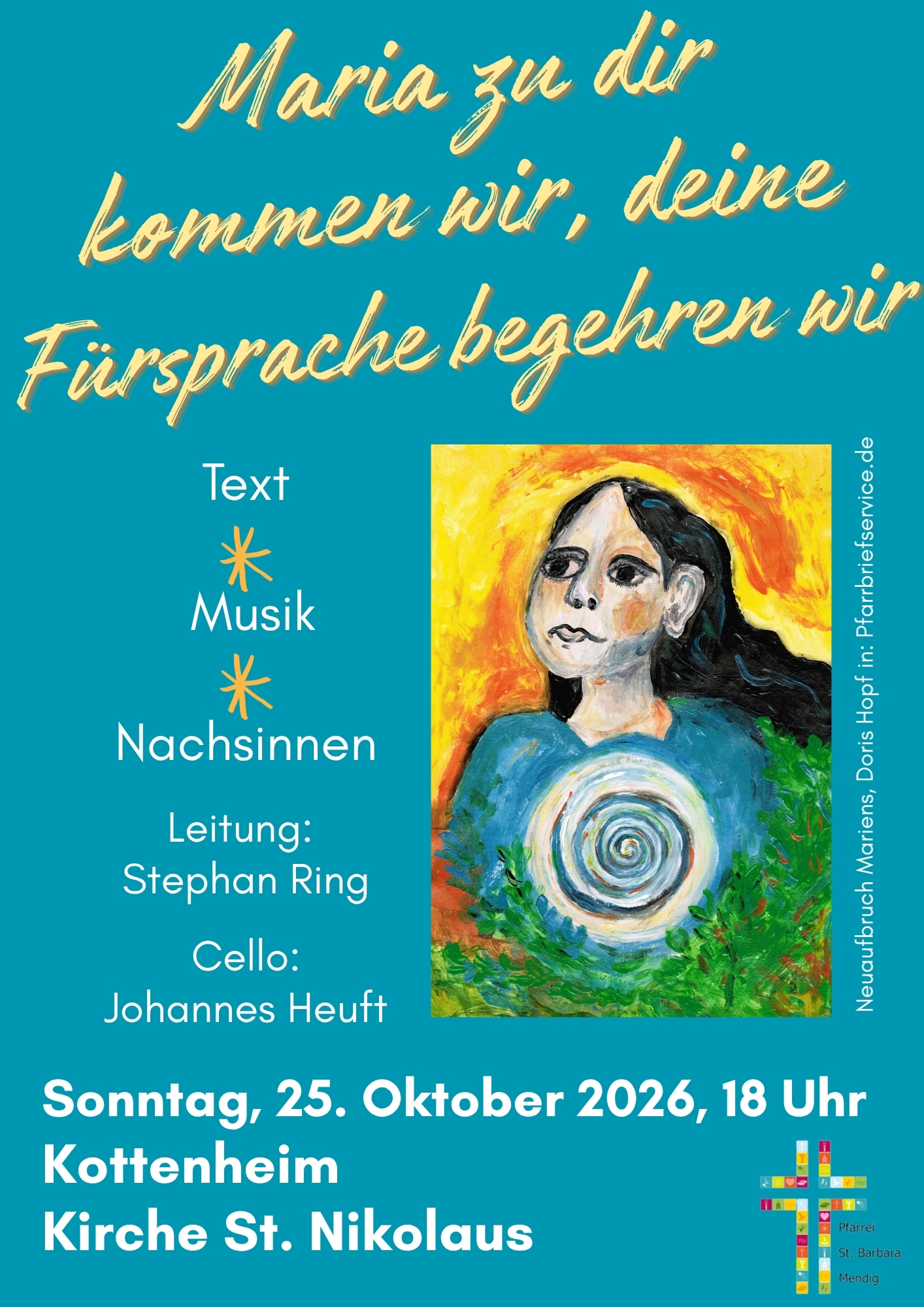 25.10.2026 musikalische Wortgottesfeier