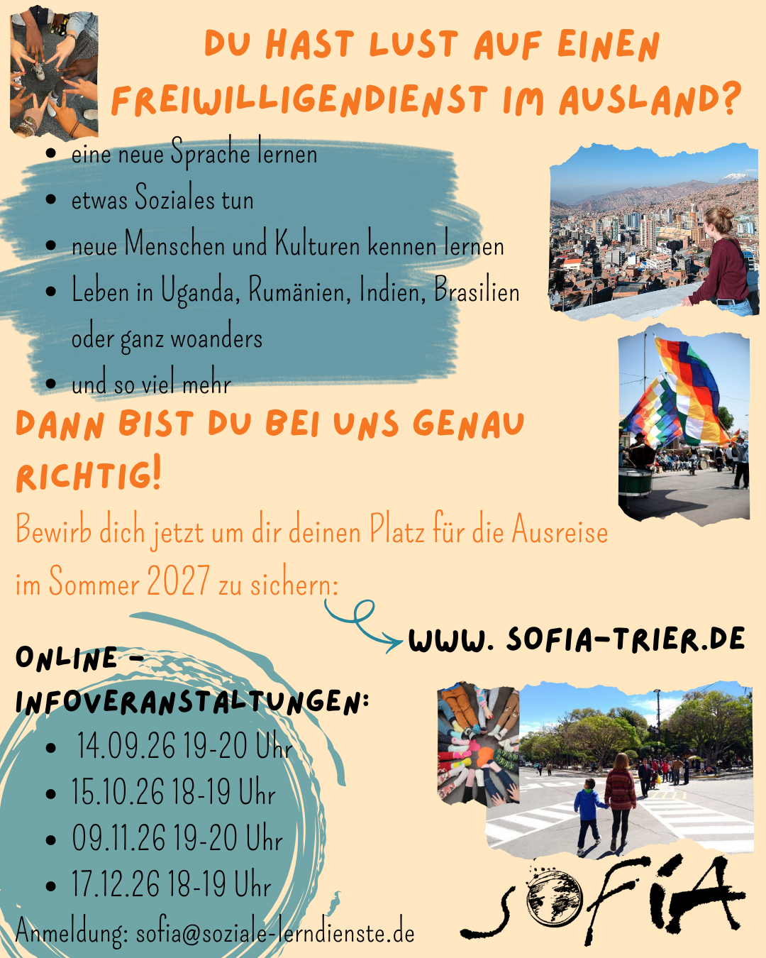 Bewirb dich jetzt für deinen Freiwilligendienst im Ausland (3)
