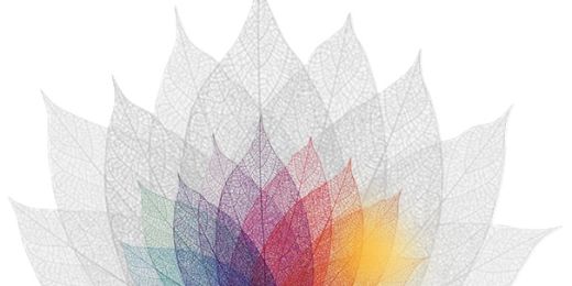 Blätterrosette sw bunt