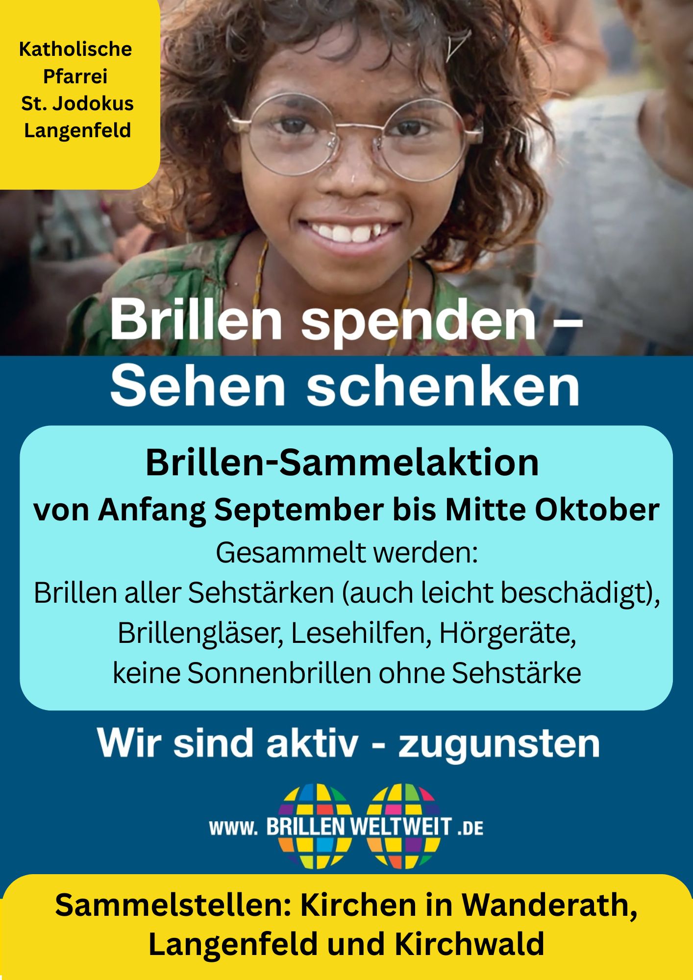Brillen-Sammelaktion 2026
