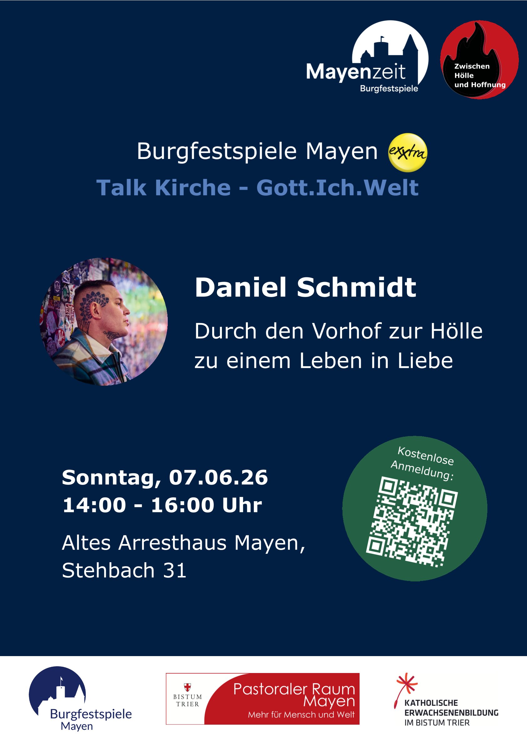 Daniel Schmidt: „Zwischen Hölle und Hoffnung“ -Eine Lebensgeschichte auf der Suche nach Sinn