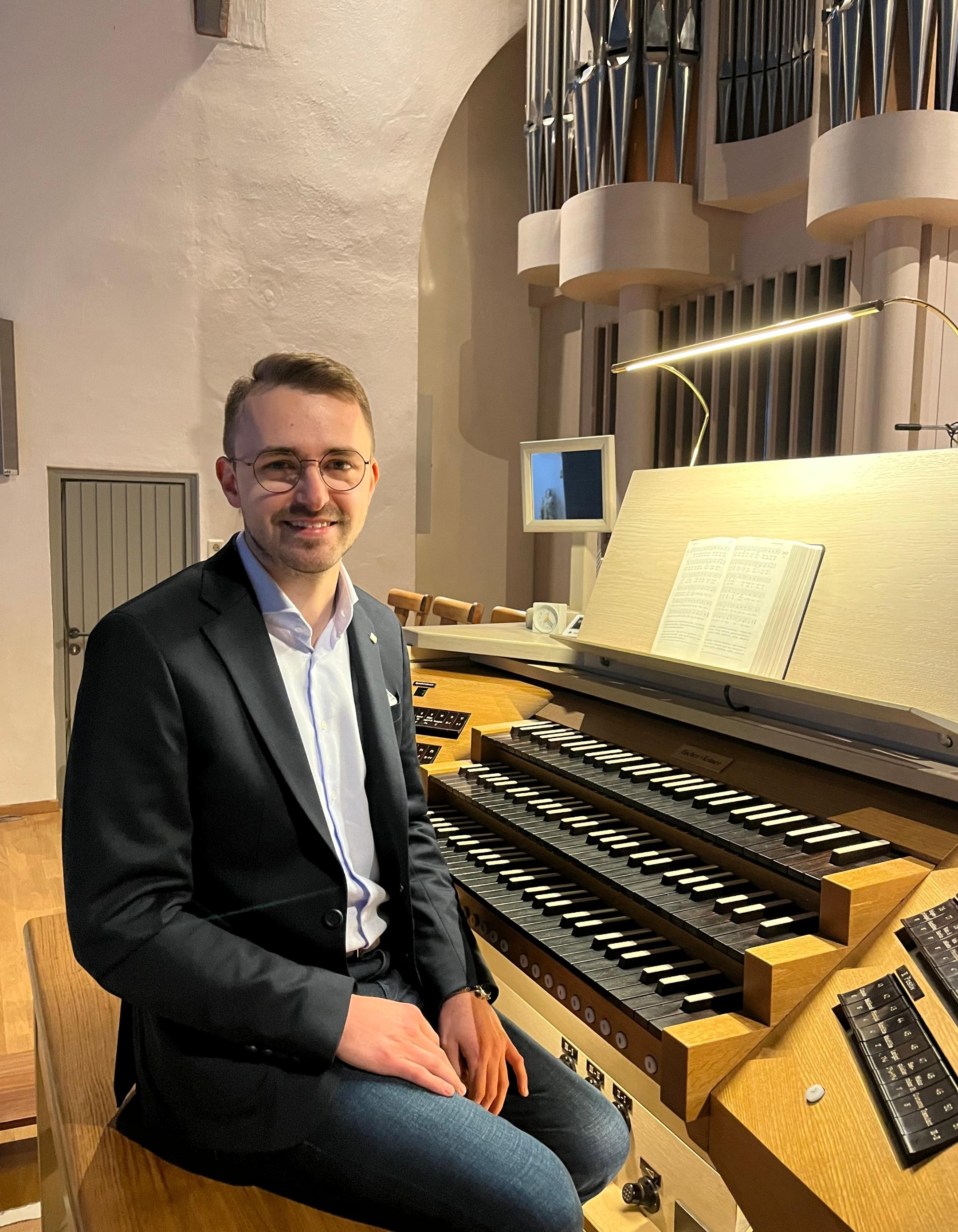 Portrait Kirchenmusiker Markus Busch
