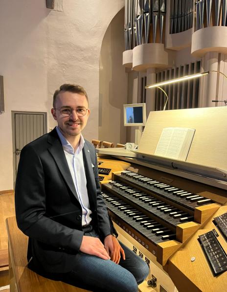 Portrait Kirchenmusiker Markus Busch