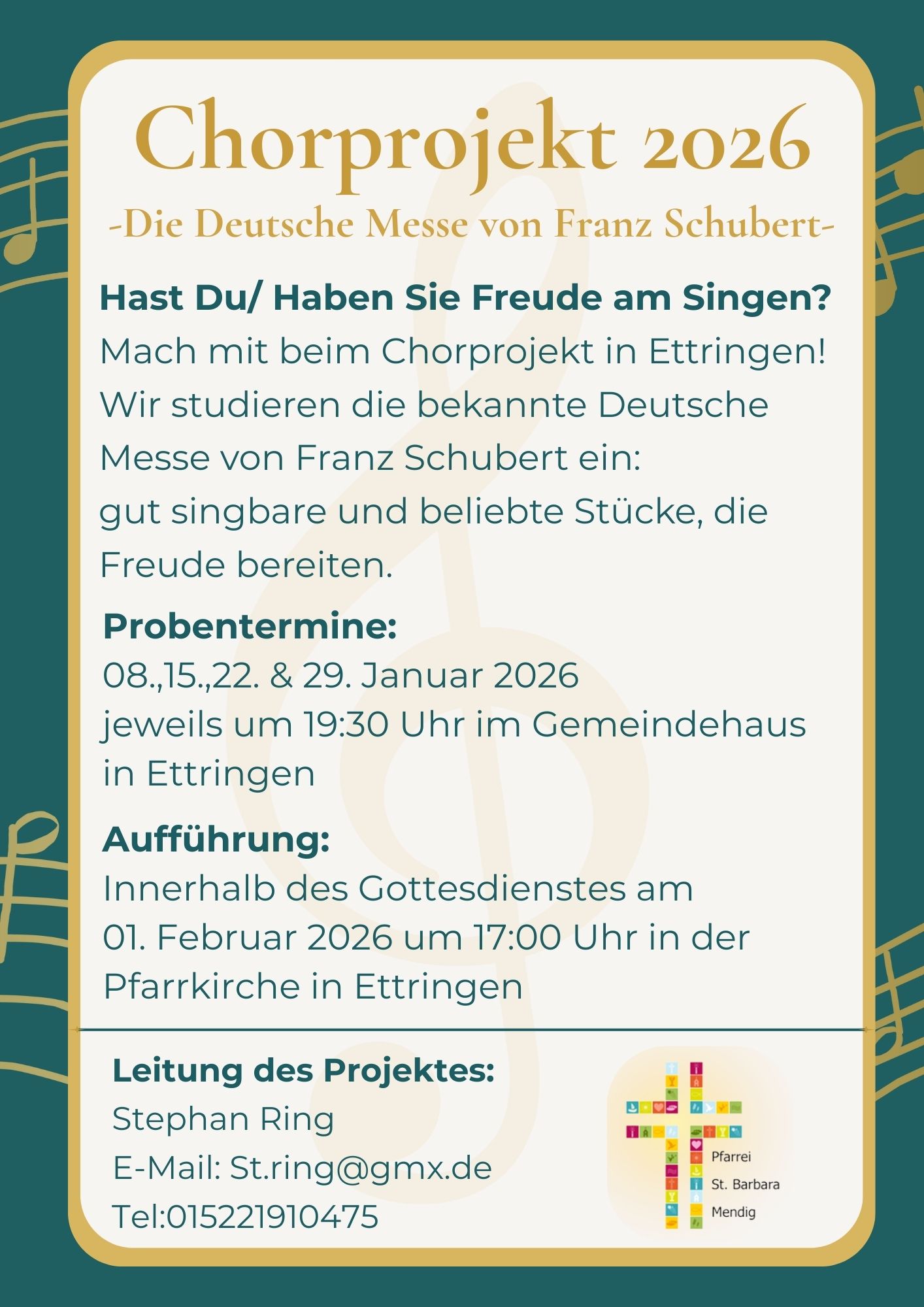 Chorprojekt in Ettringen