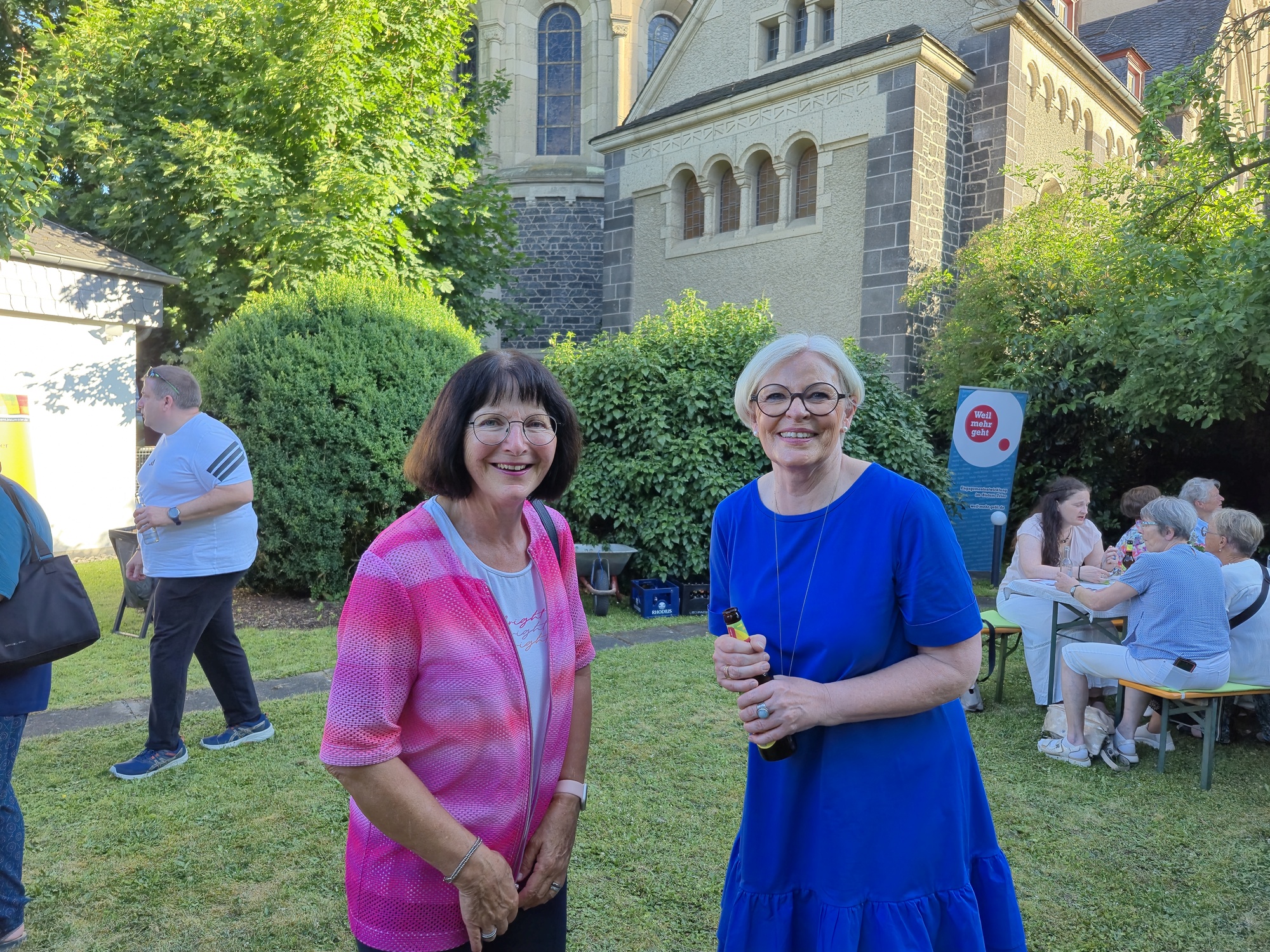 Gemeindereferentin Evelyne Schumacher (rechts) (c) Susanne Möckel-Lamberty Gemeindereferentin Evelyne Schumacher (rechts)