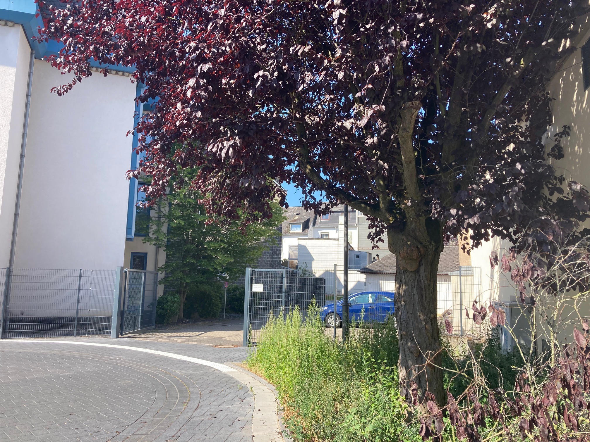 EInfahrt Parkplatz