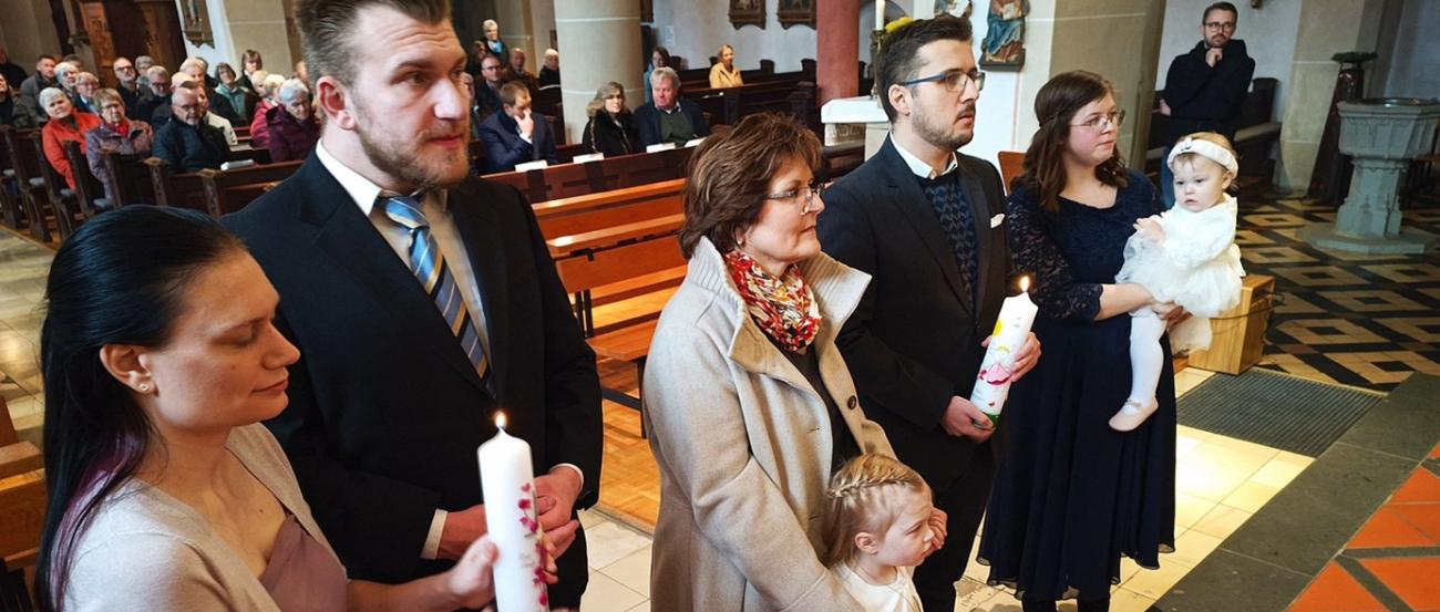 Erwachenentaufe in Wanderath