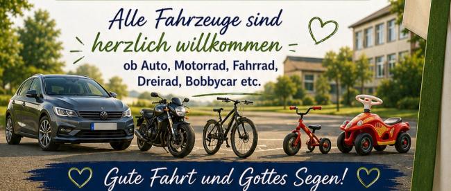 Fahrzeugsegnung Weiler 2026 (c) Pfarrei St. Elisabeth Nachtsheim Fahrzeugsegnung Weiler 2026