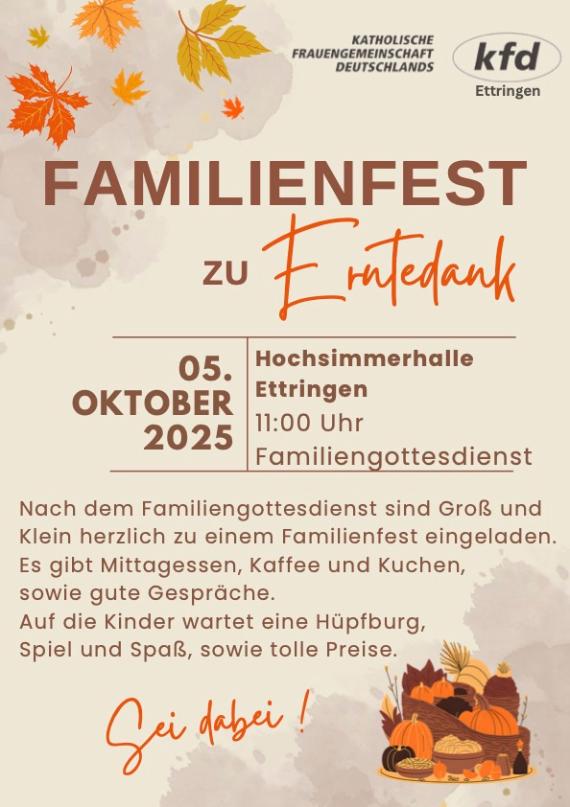 Einladung zum Familienfest