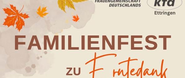 Familienfest kfd Ettringen (c) privat Einladung zum Familienfest