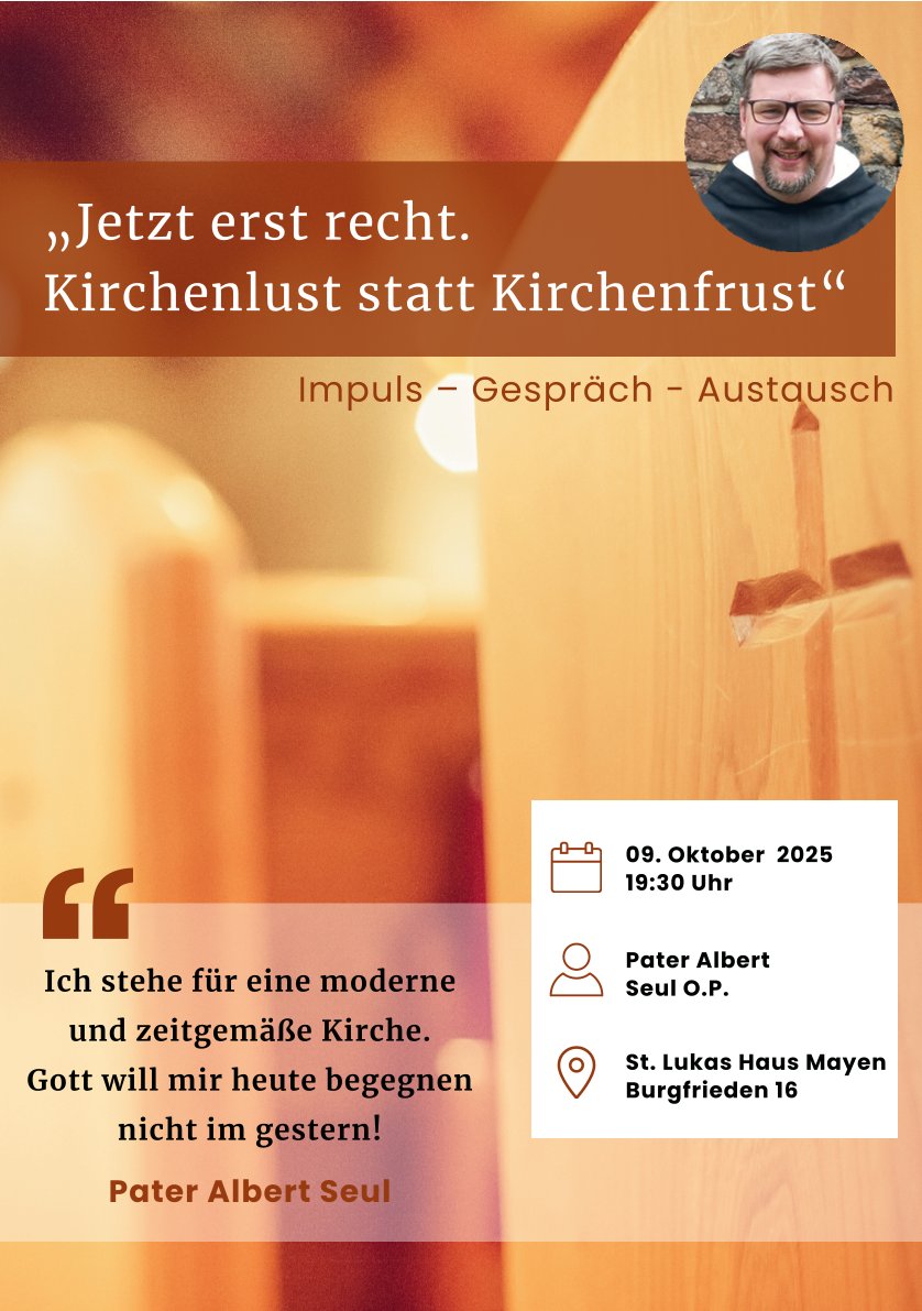 Flyer A5 Impulsgespräch Pater Albert 20250827-1-1