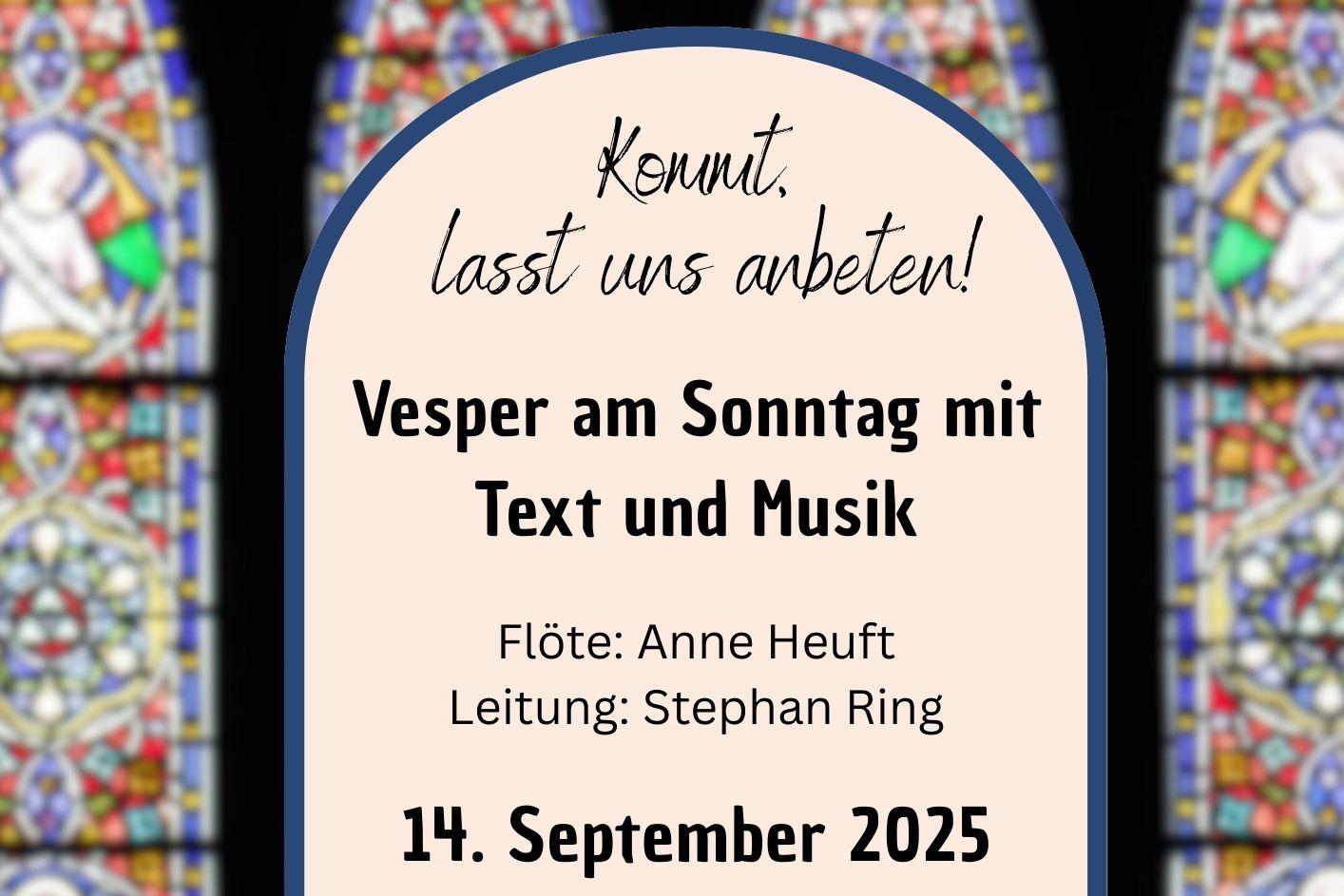Flyer Gottesdienstprojekt KottenheimThürEttringen