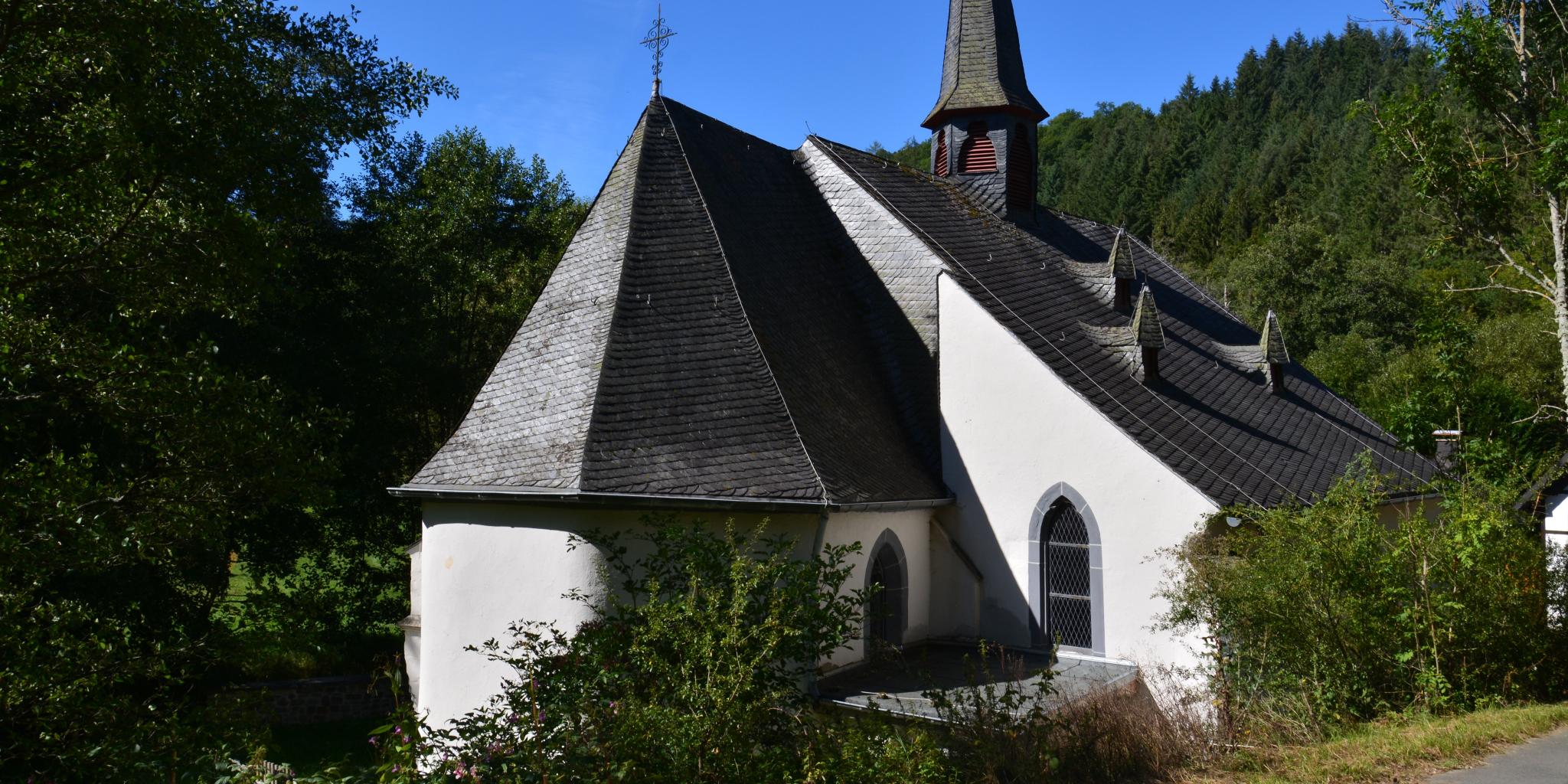 Hinteransicht der St. Jost Kapelle