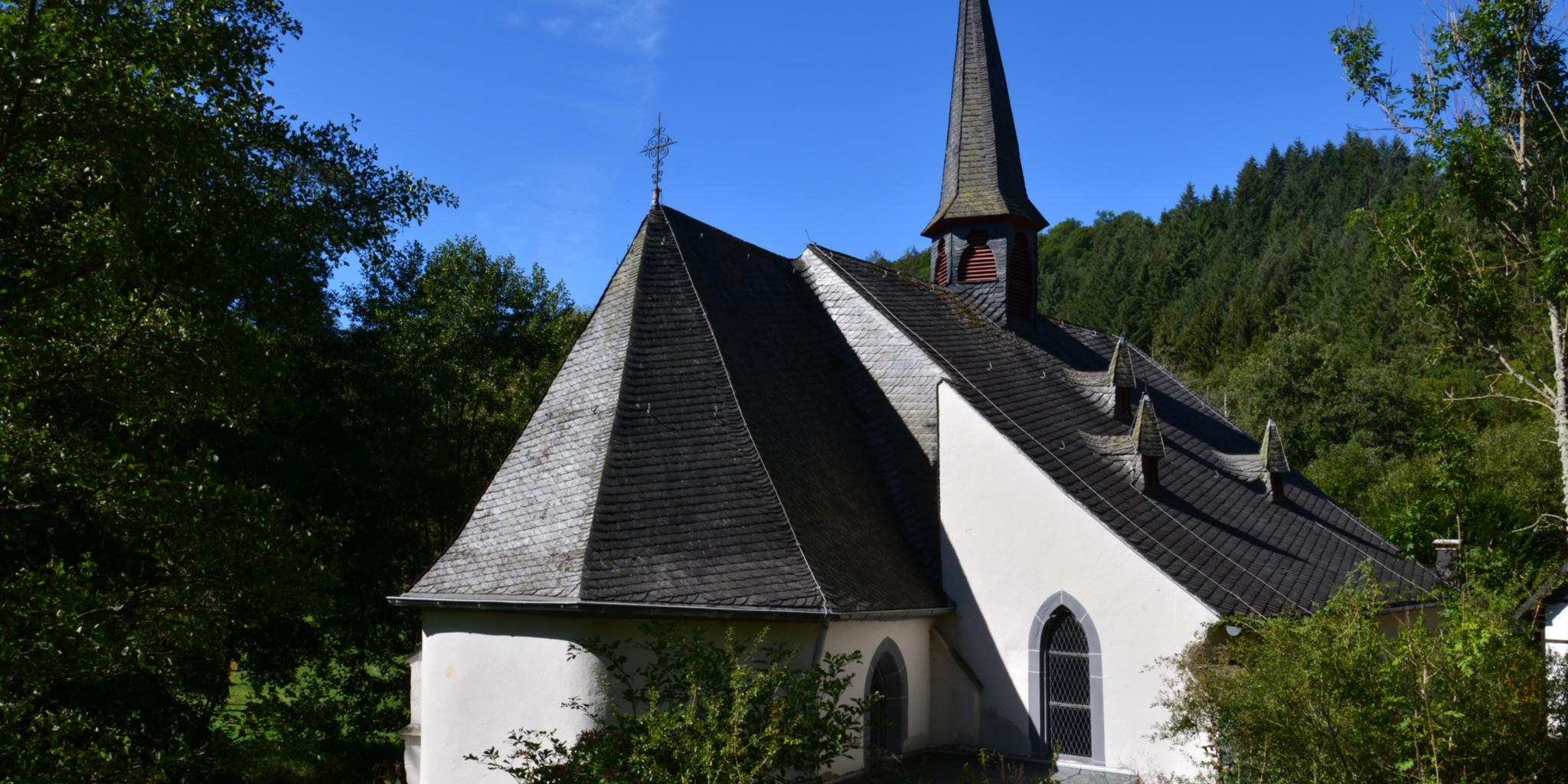Hinteransicht der St. Jost Kapelle