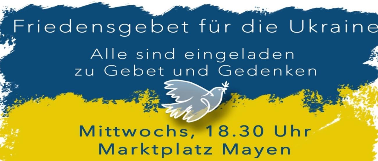 Friedensgebet für die Ukraine