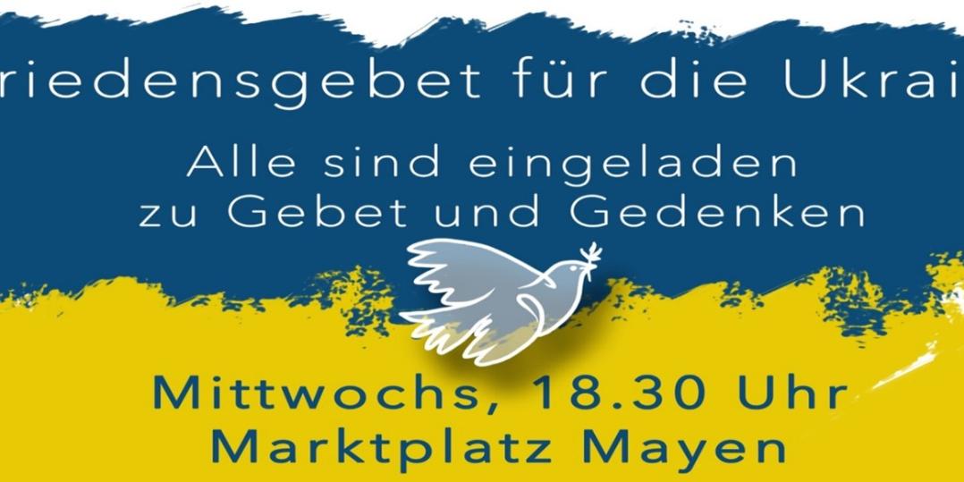 Friedensgebet für die Ukraine