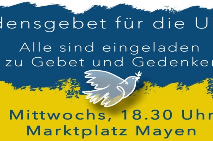 Friedensgebet für die Ukraine