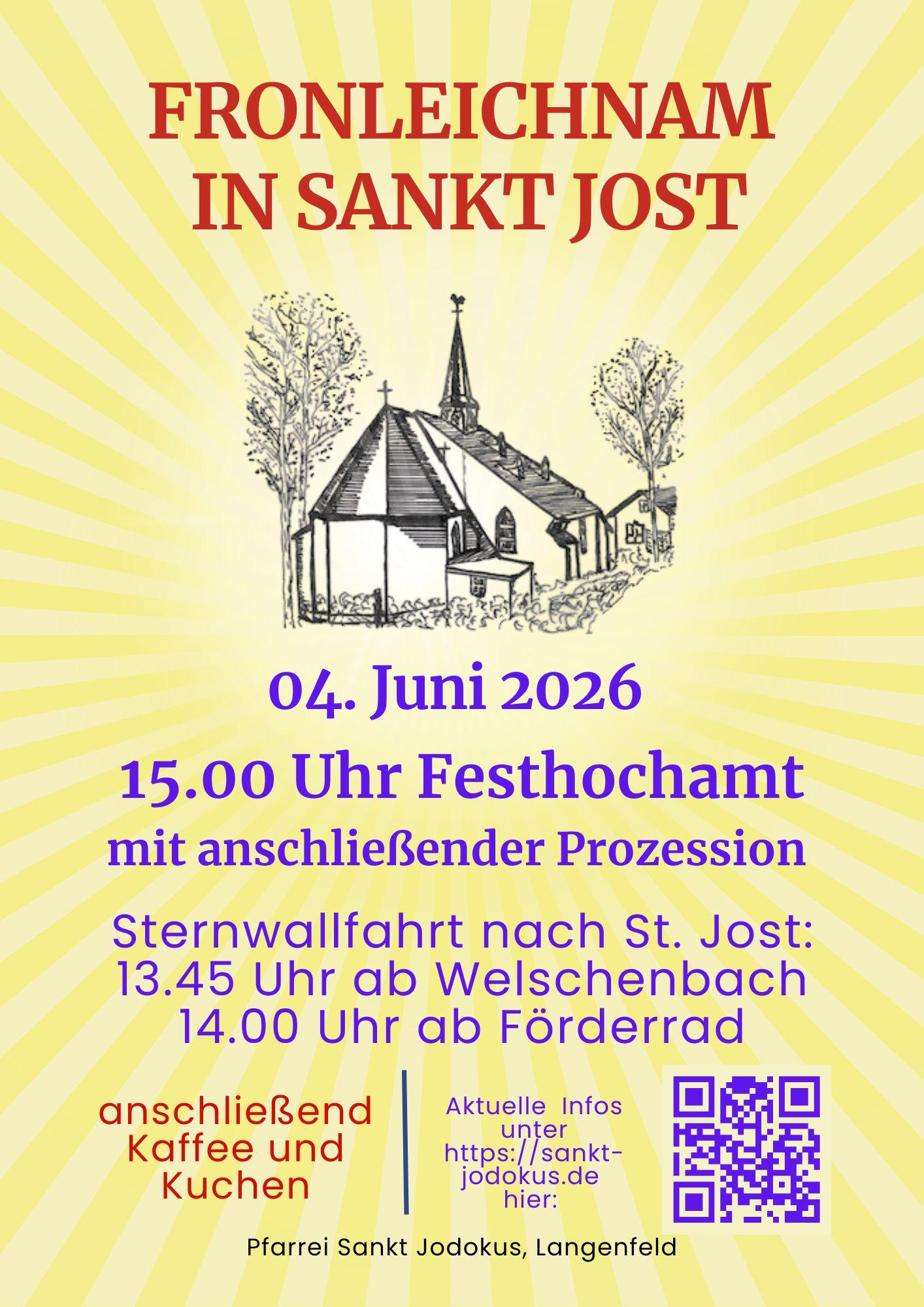 Fronleichnam St Jost