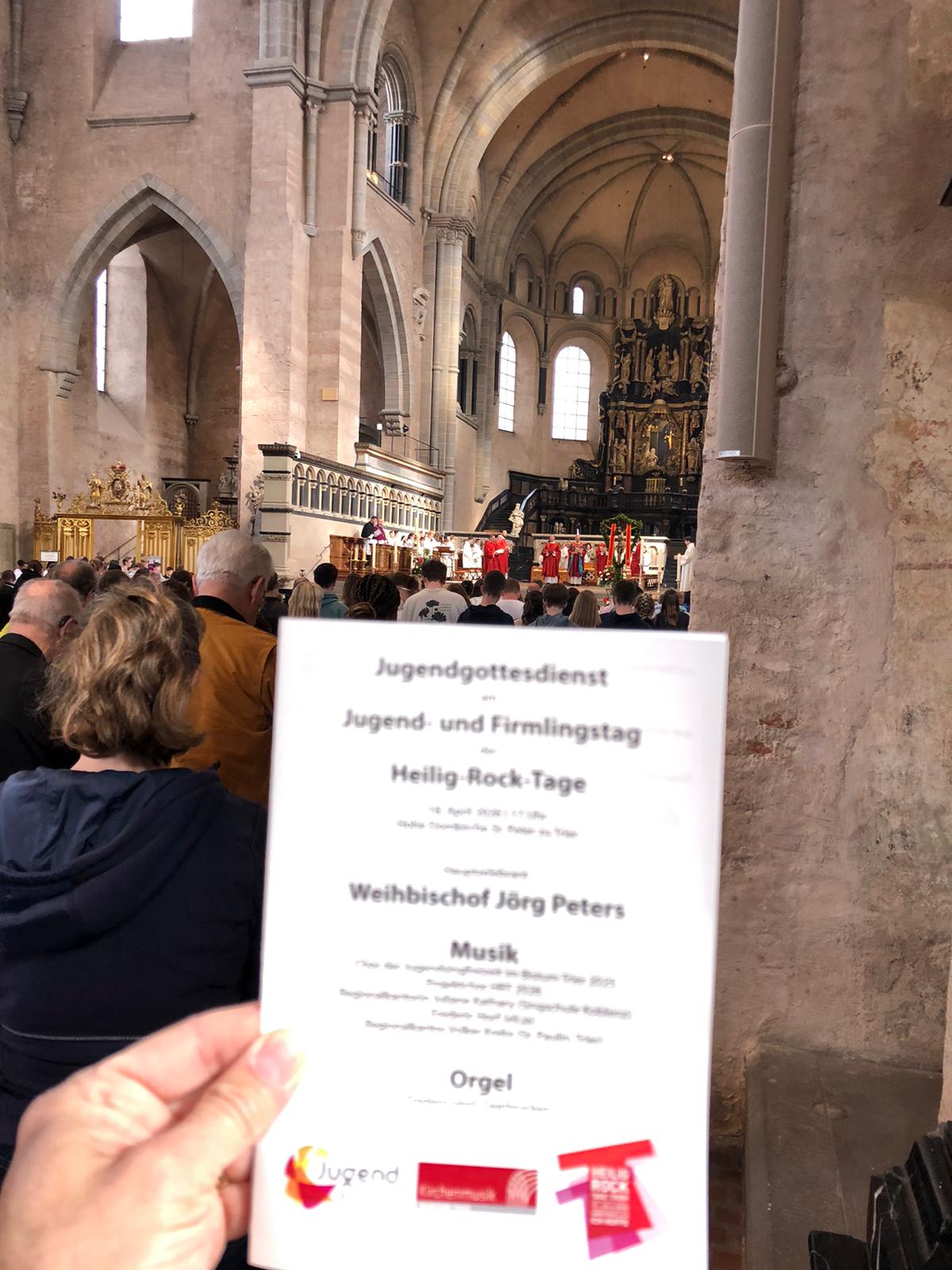 Jugendgottesdienst Firmlingstag Trier