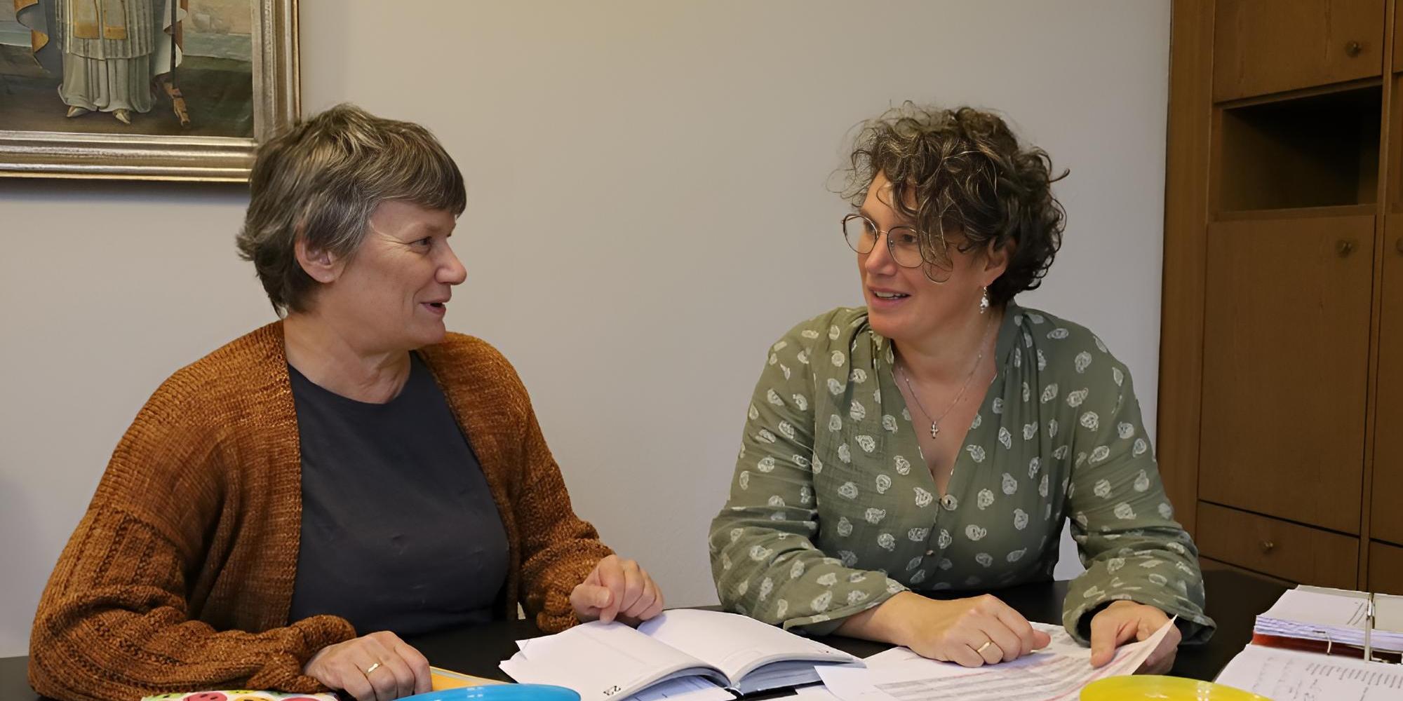 Monika Lellmann und Pia Häp (c) Susanne Möckel-Lamberty Monika Lellmann und Pia Häp