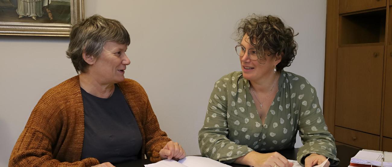 Monika Lellmann und Pia Häp (c) Susanne Möckel-Lamberty Monika Lellmann und Pia Häp