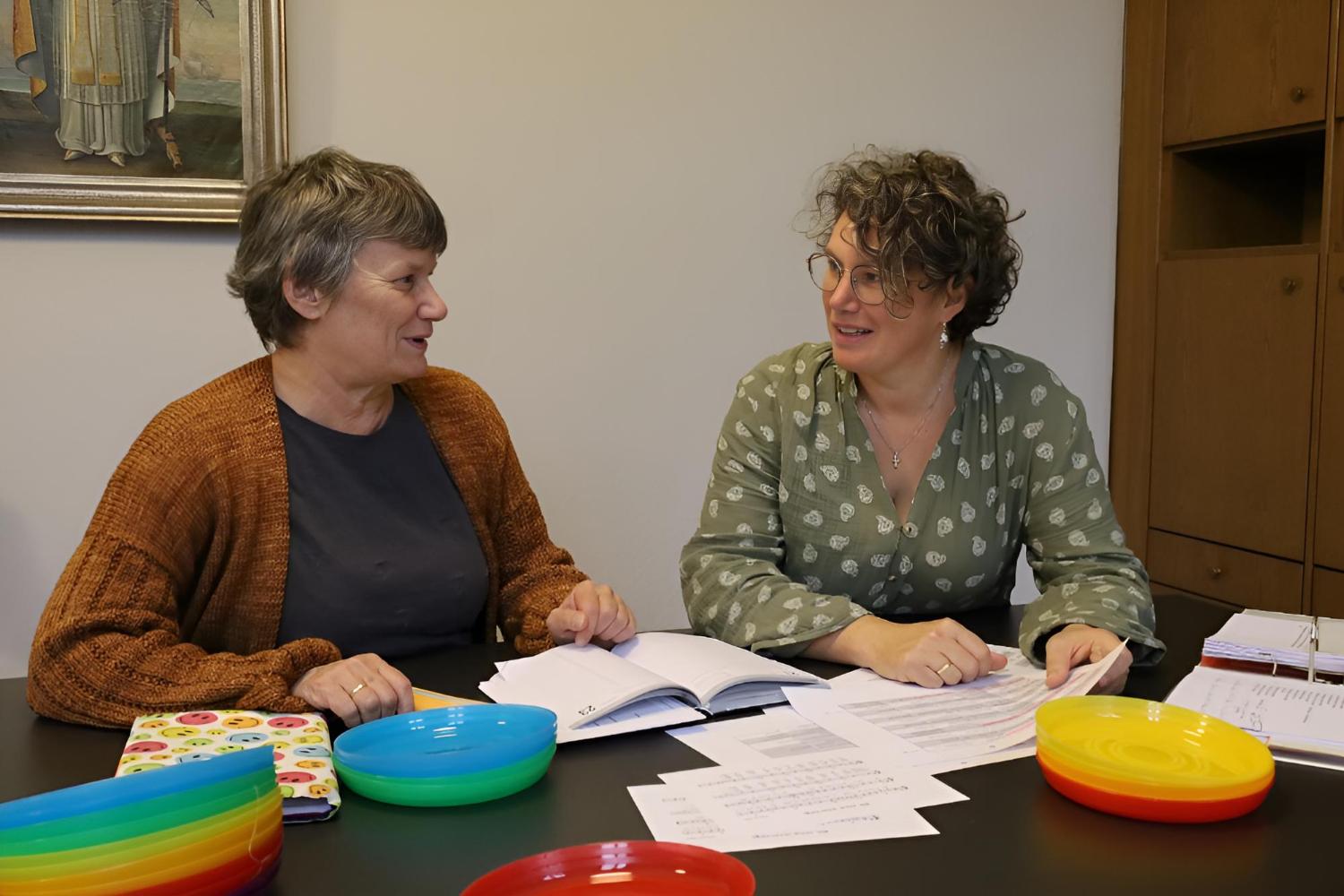 Monika Lellmann und Pia Häp