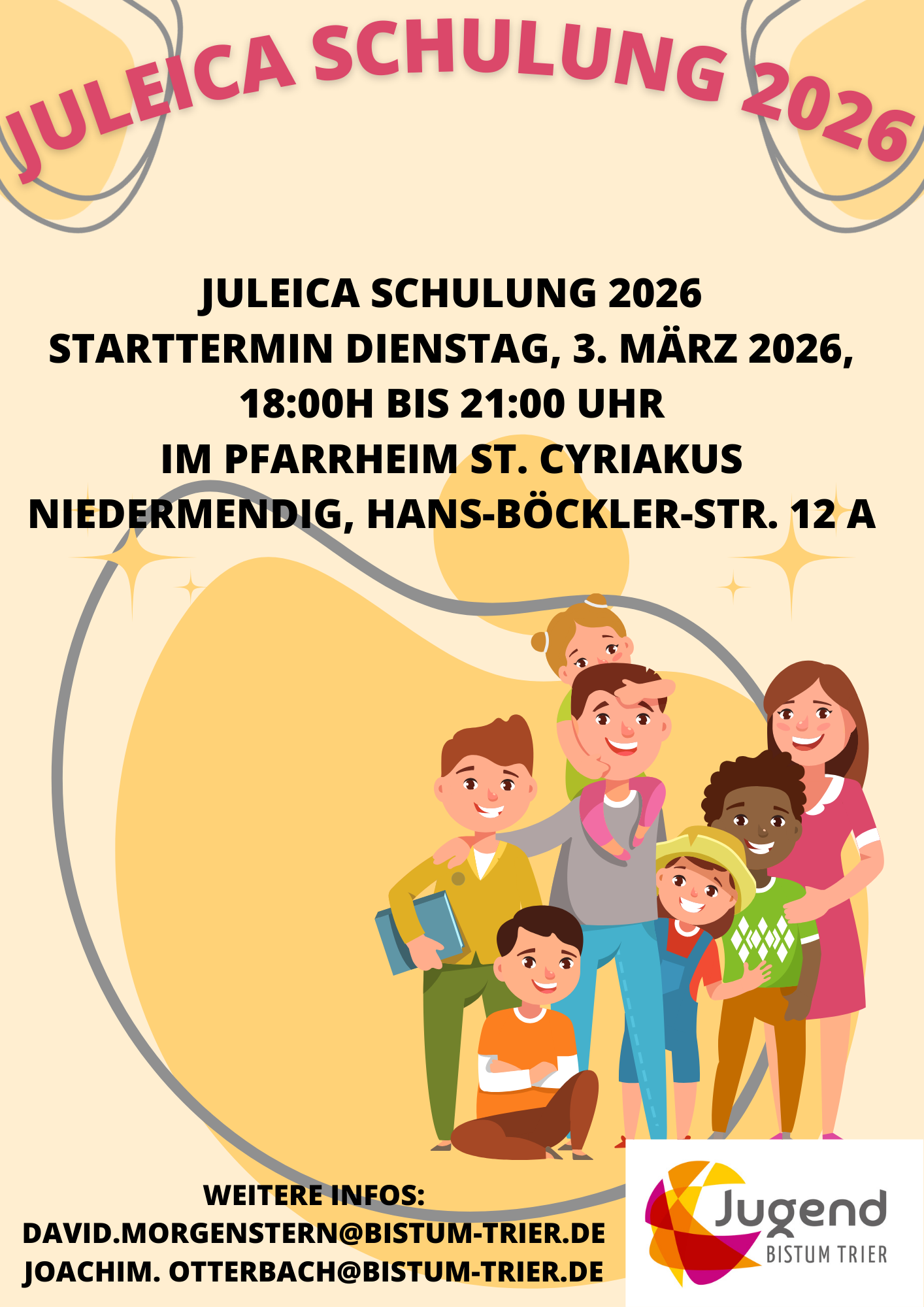 JuLeiCa Schulung 2026 Flyer
