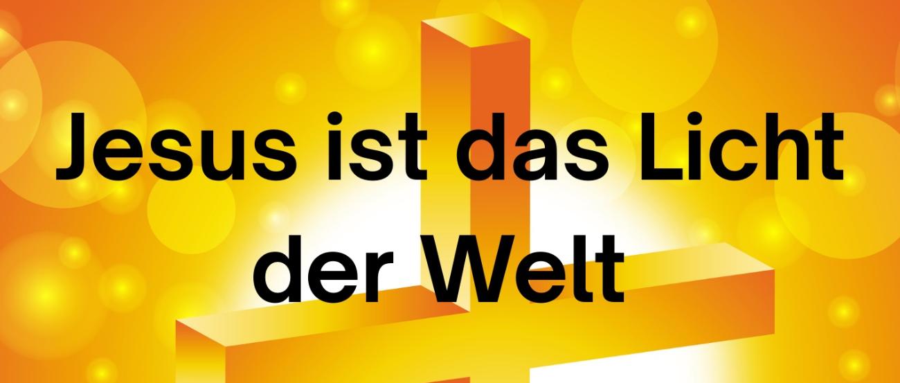 Kinderkirche - Jesus ist das Licht der Welt