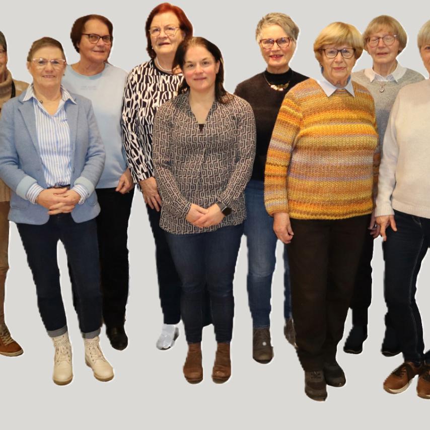 Mitglieder des Kirchenchores Cäcilia Mayen-Hausen