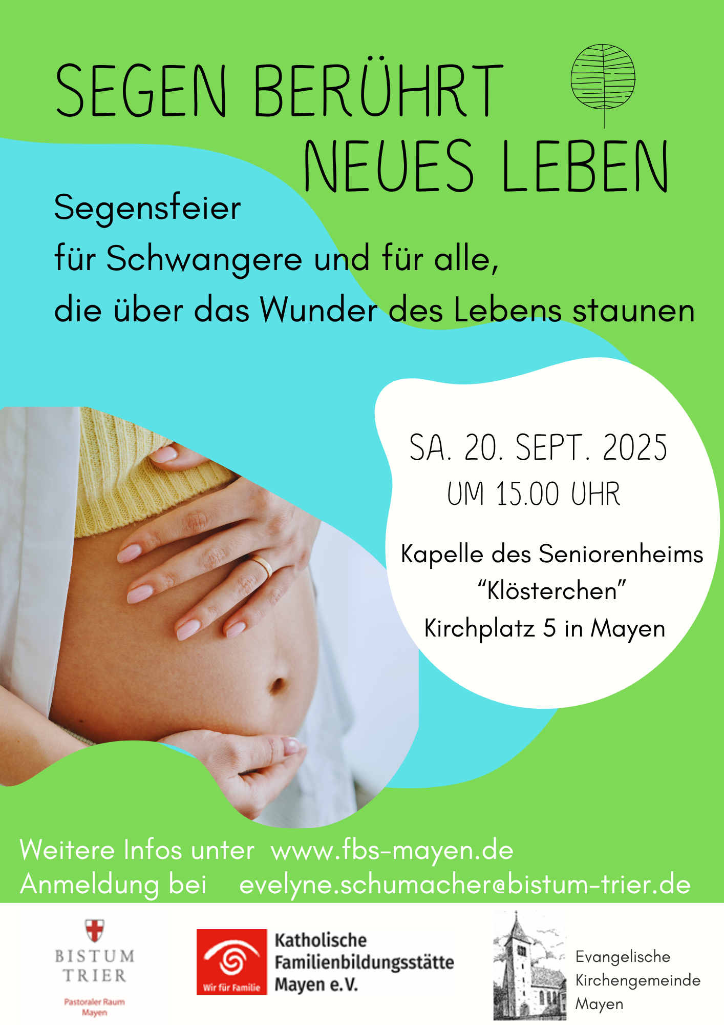 Kopie von Kopie von Segensfeier f. Schwangere (1)