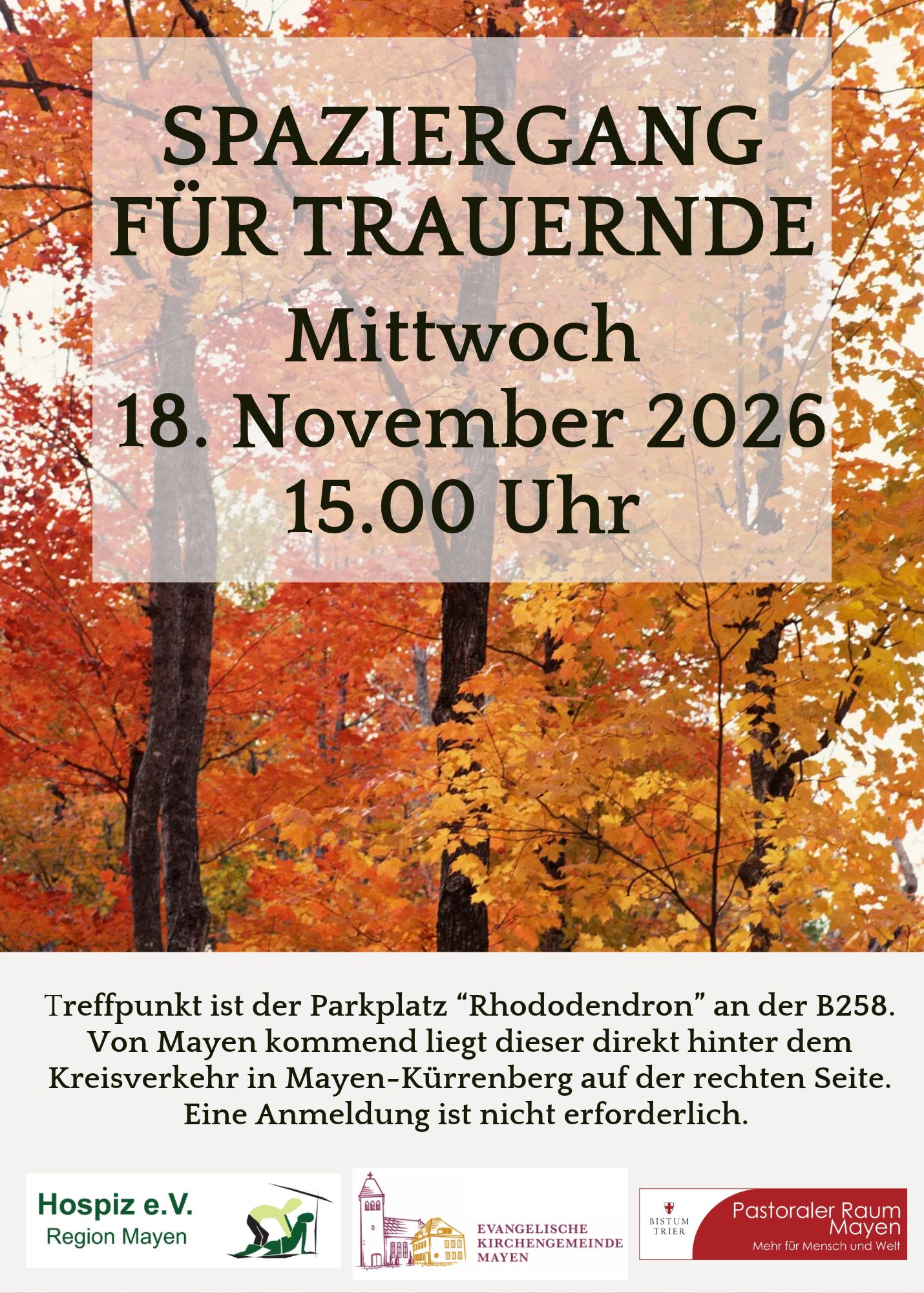 Spaziergang für Trauernde November 2026