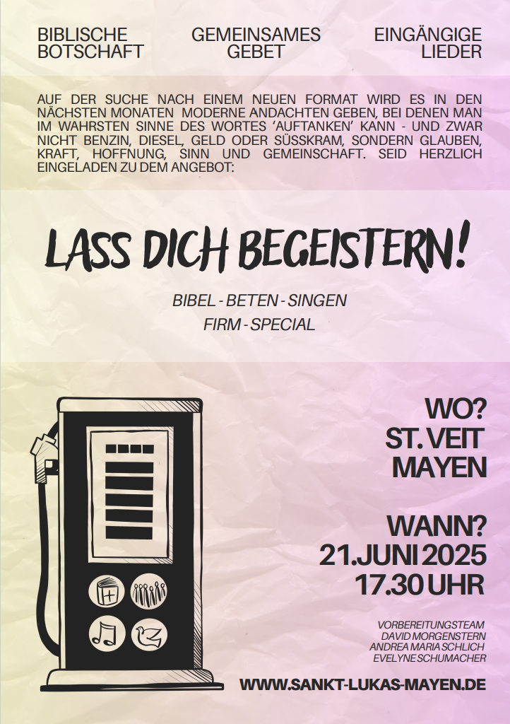Lass dich begeistern